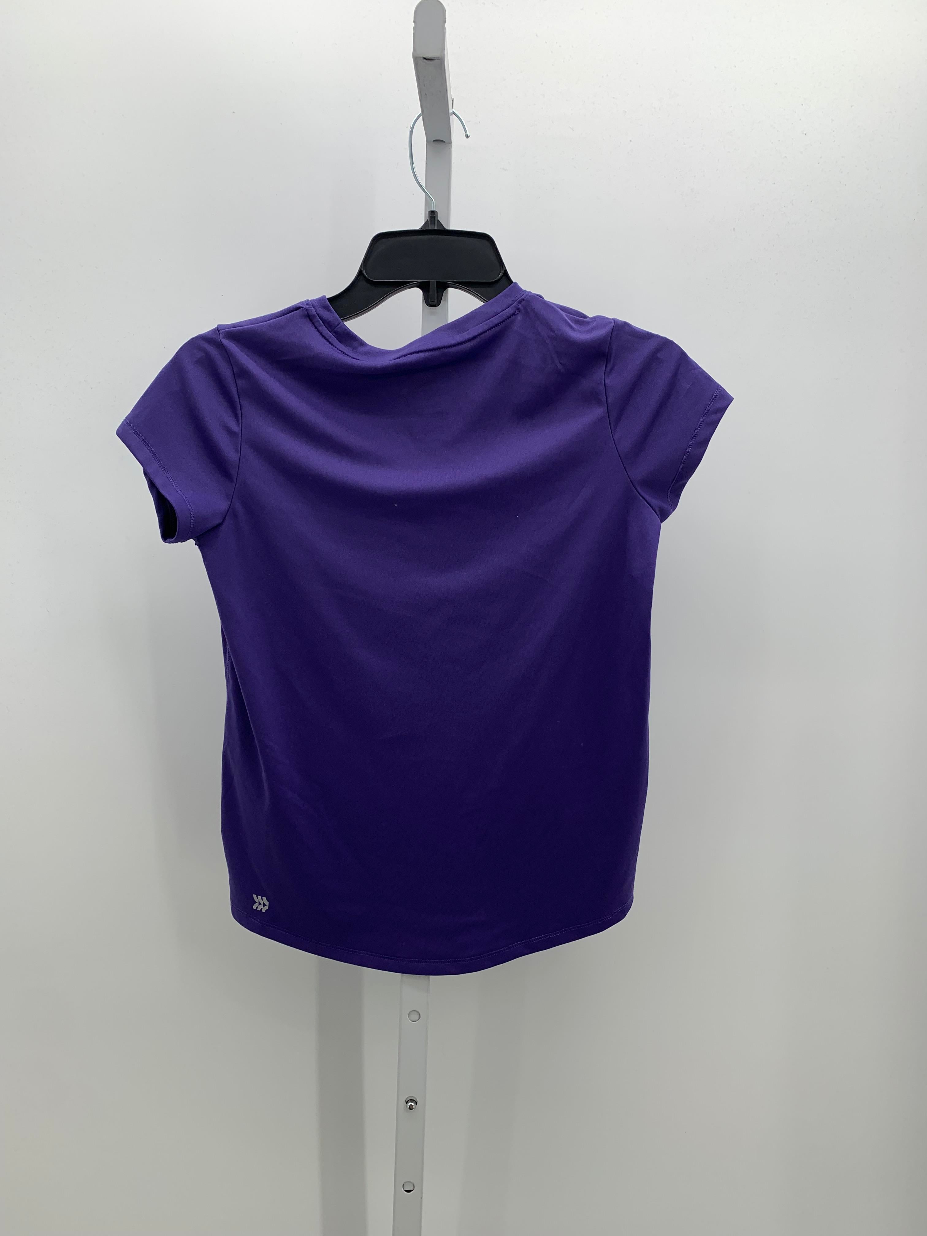 All In Motion Size 10-12 Girls Short Sleeve Shirt