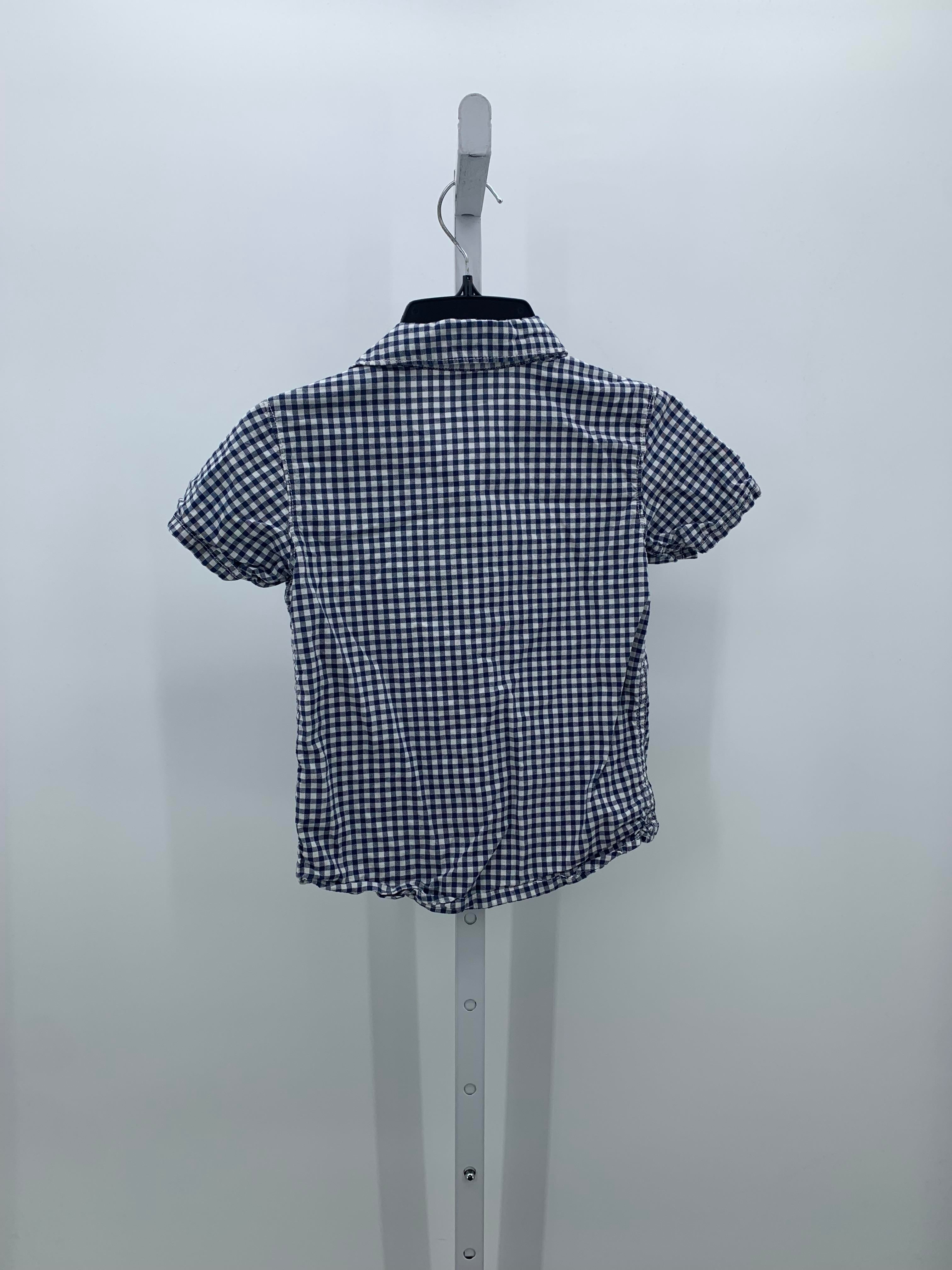 WHITE PLAID BTN DOWN