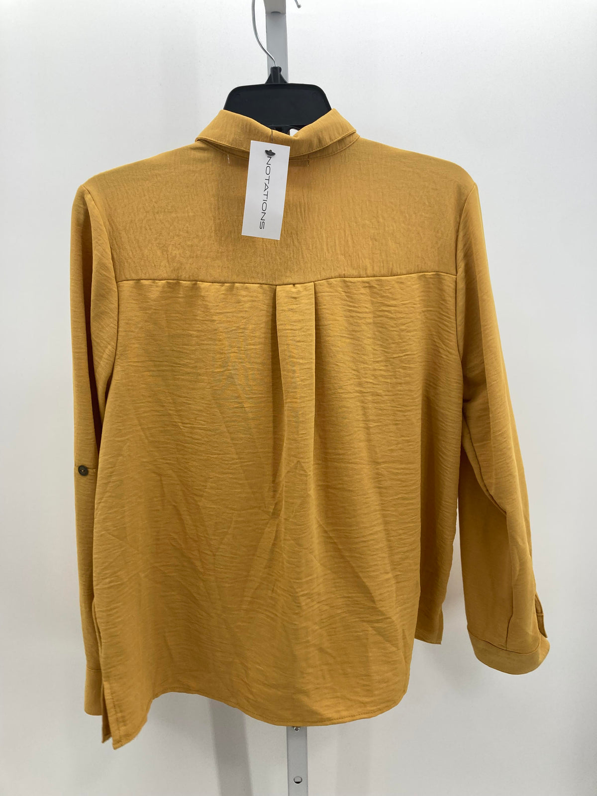 Notations Size Large Petite Petite Long Sleeve Shirt