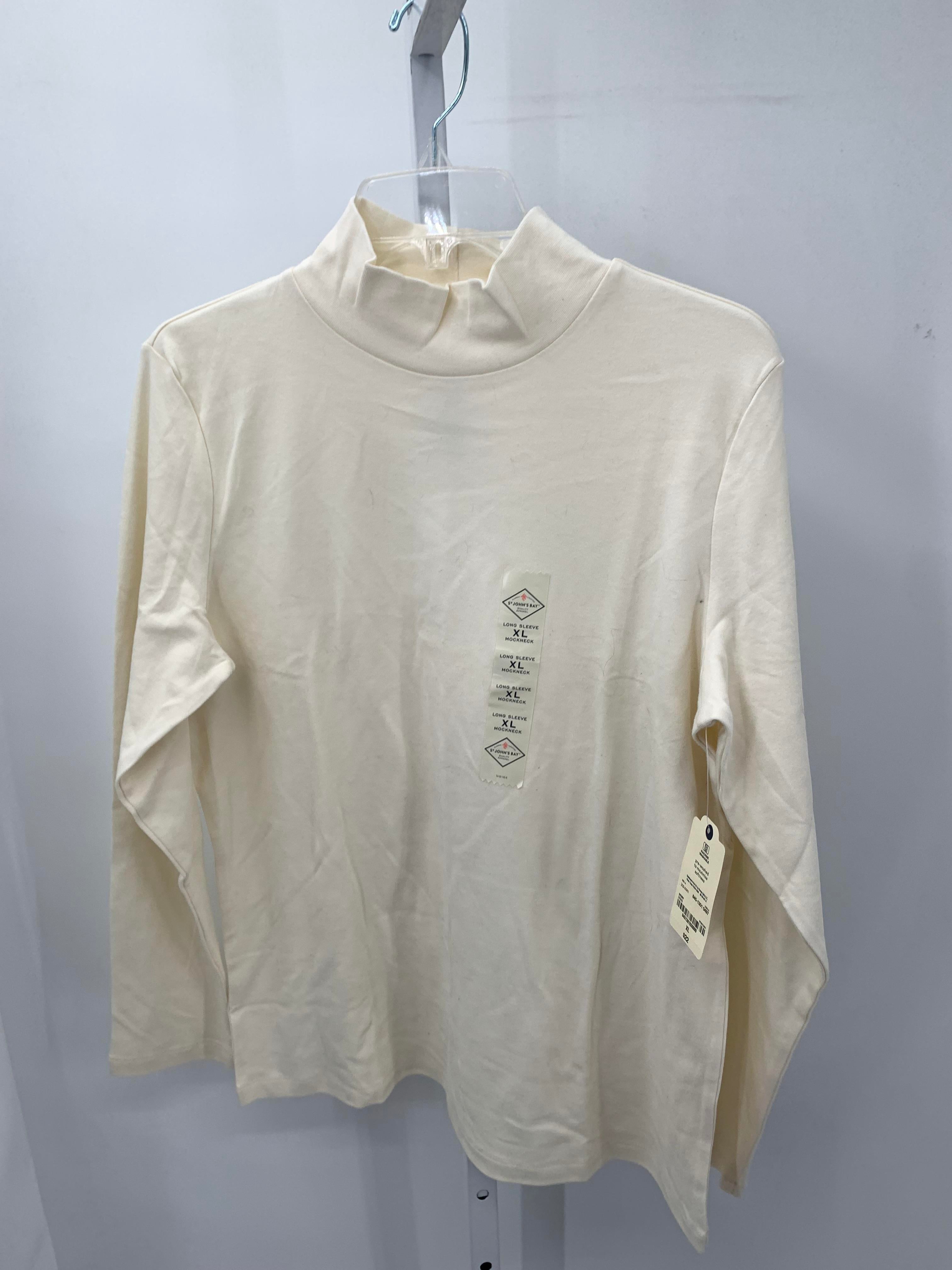 St. Johns Bay Size Extra Large Misses Long Sleeve Shirt