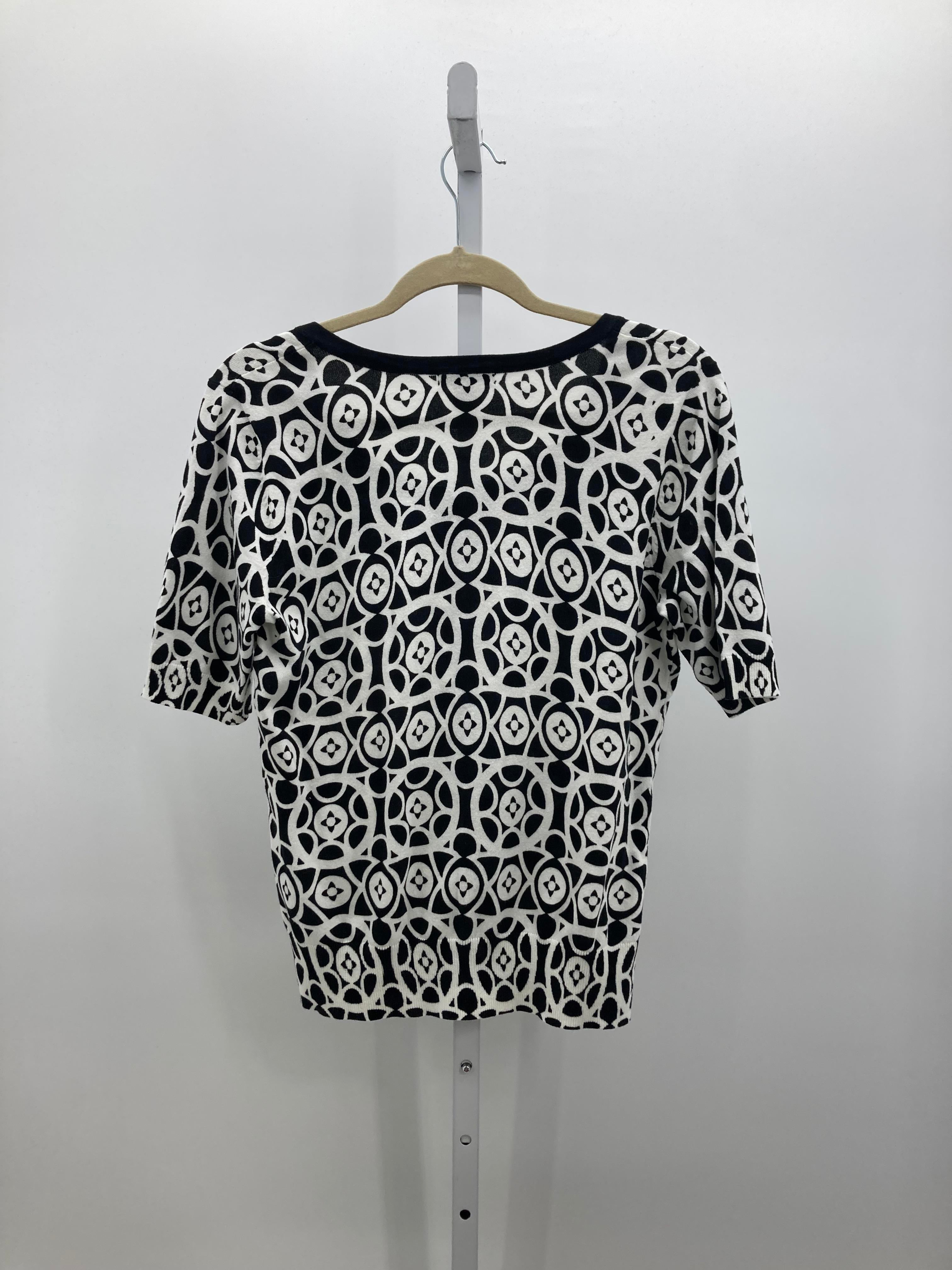 Mercer Street Studio Size Medium Misses Short Slv Sweater