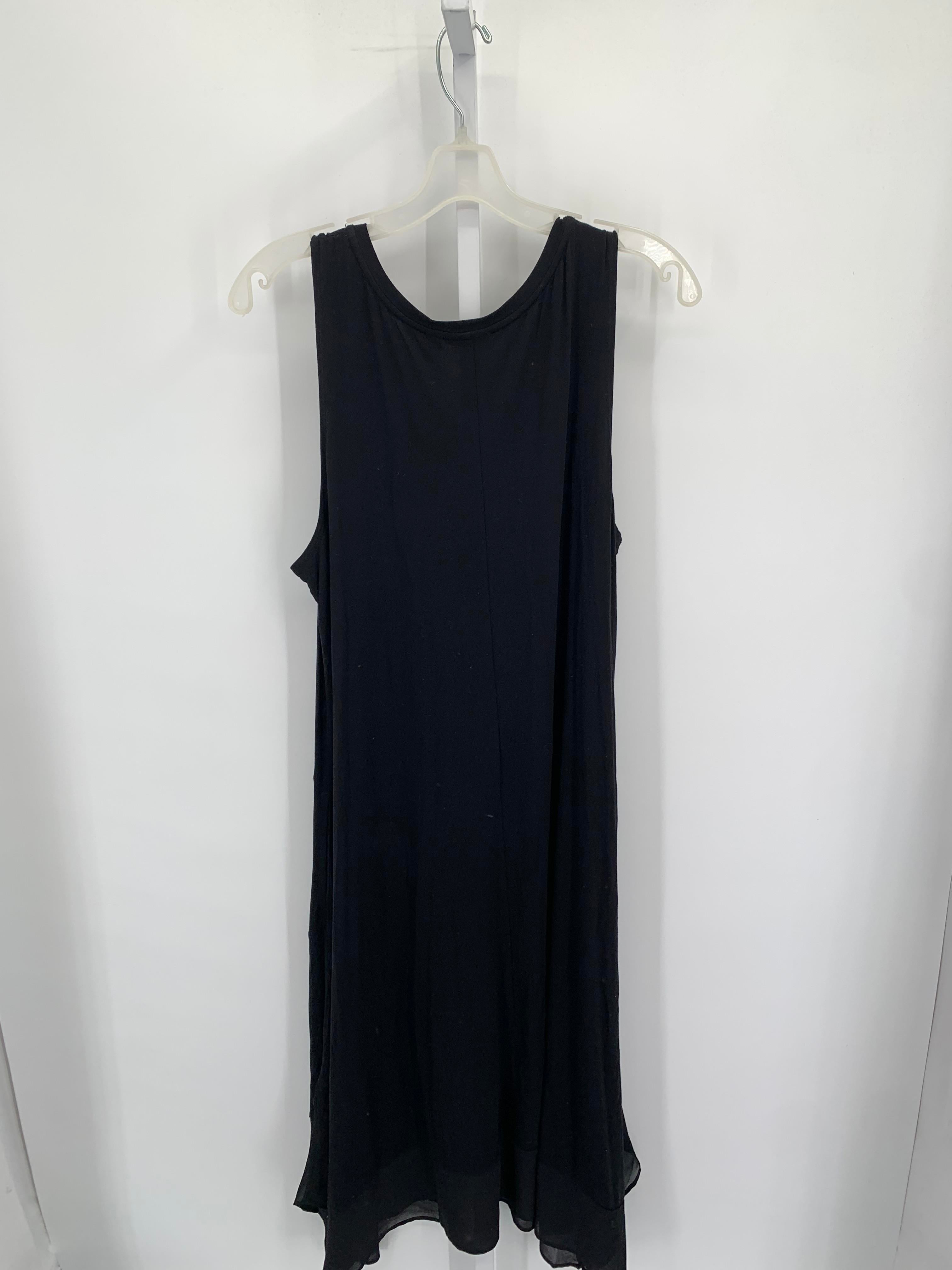 LOGO Size 1X Womens Sleeveless Dress