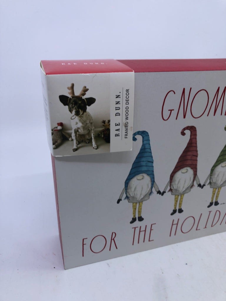 GNOME FOR THE HOLIDAYS- RAE DUNN.