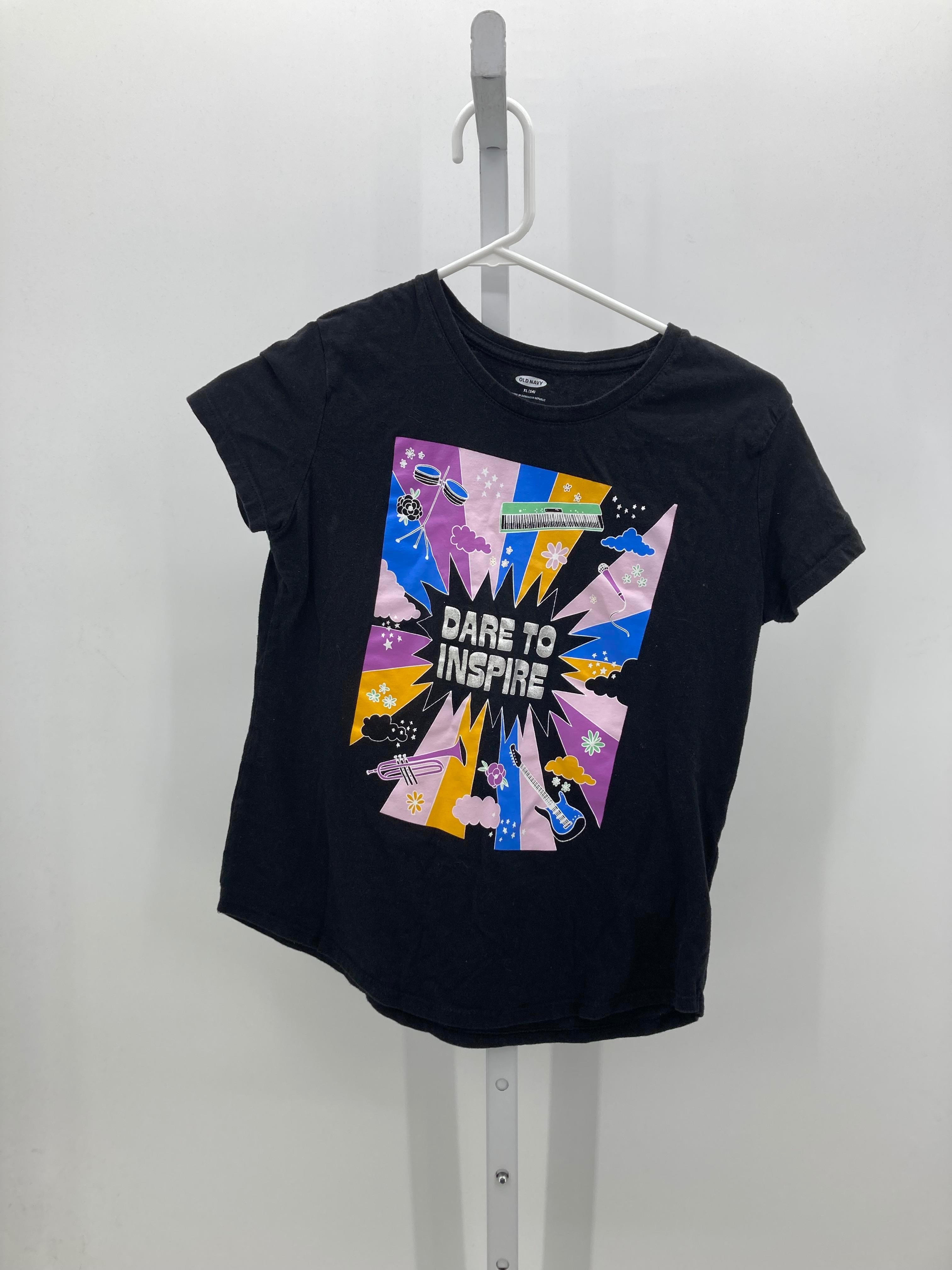 Old Navy Size 14 Girls Short Sleeve Shirt