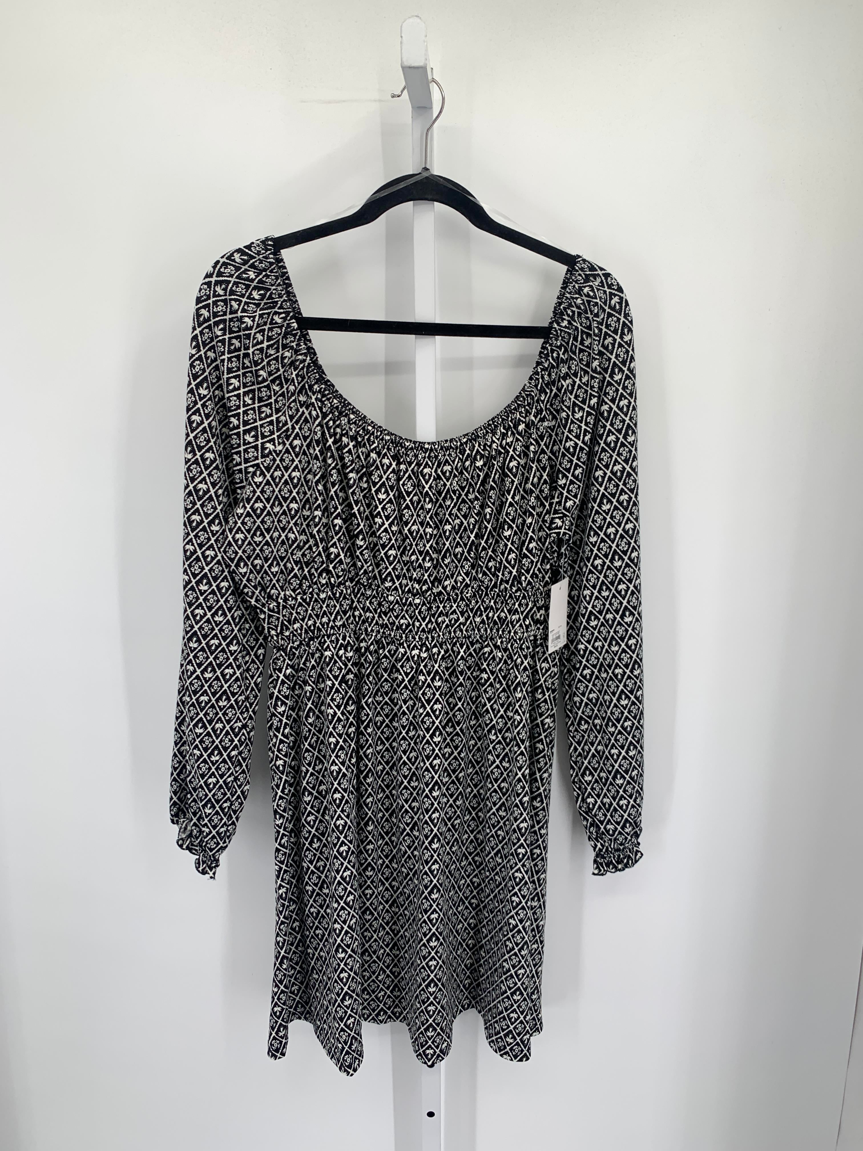 SO Size XXL Juniors Long Sleeve Dress