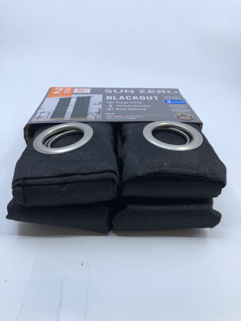 NIP SUN ZERO BLACKOUT CURTAINS.