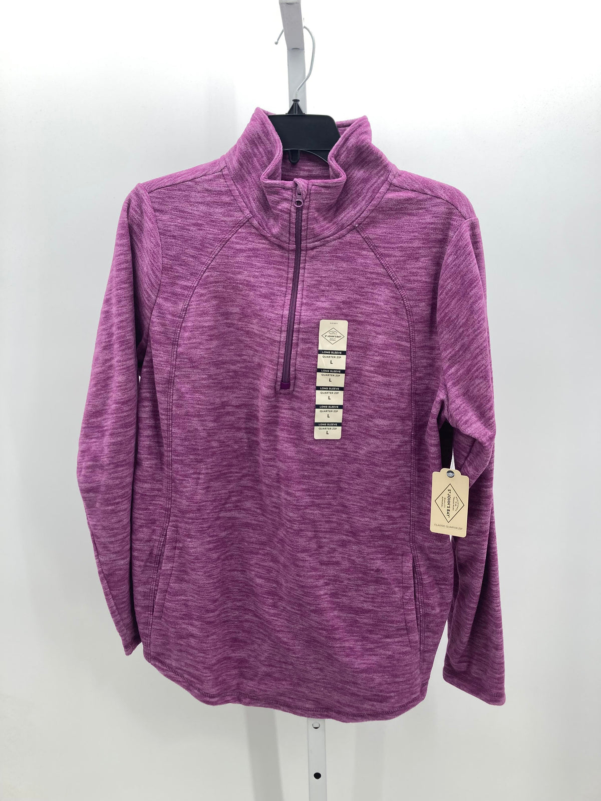 St. Johns Bay Size Large Misses Long Sleeve Shirt