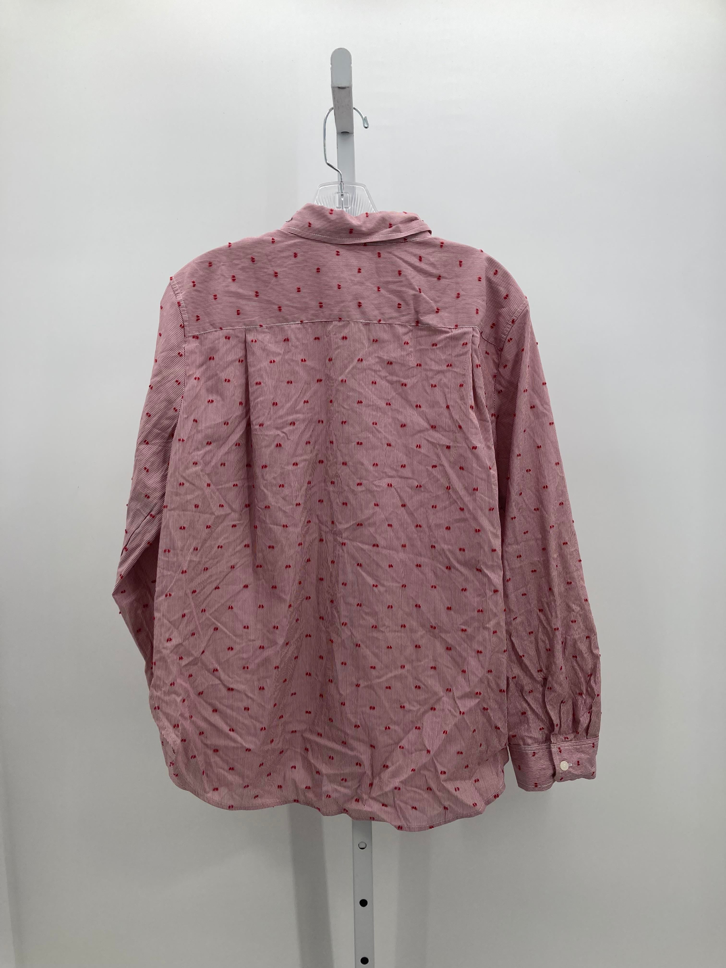 Loft Size Medium Misses Long Sleeve Shirt