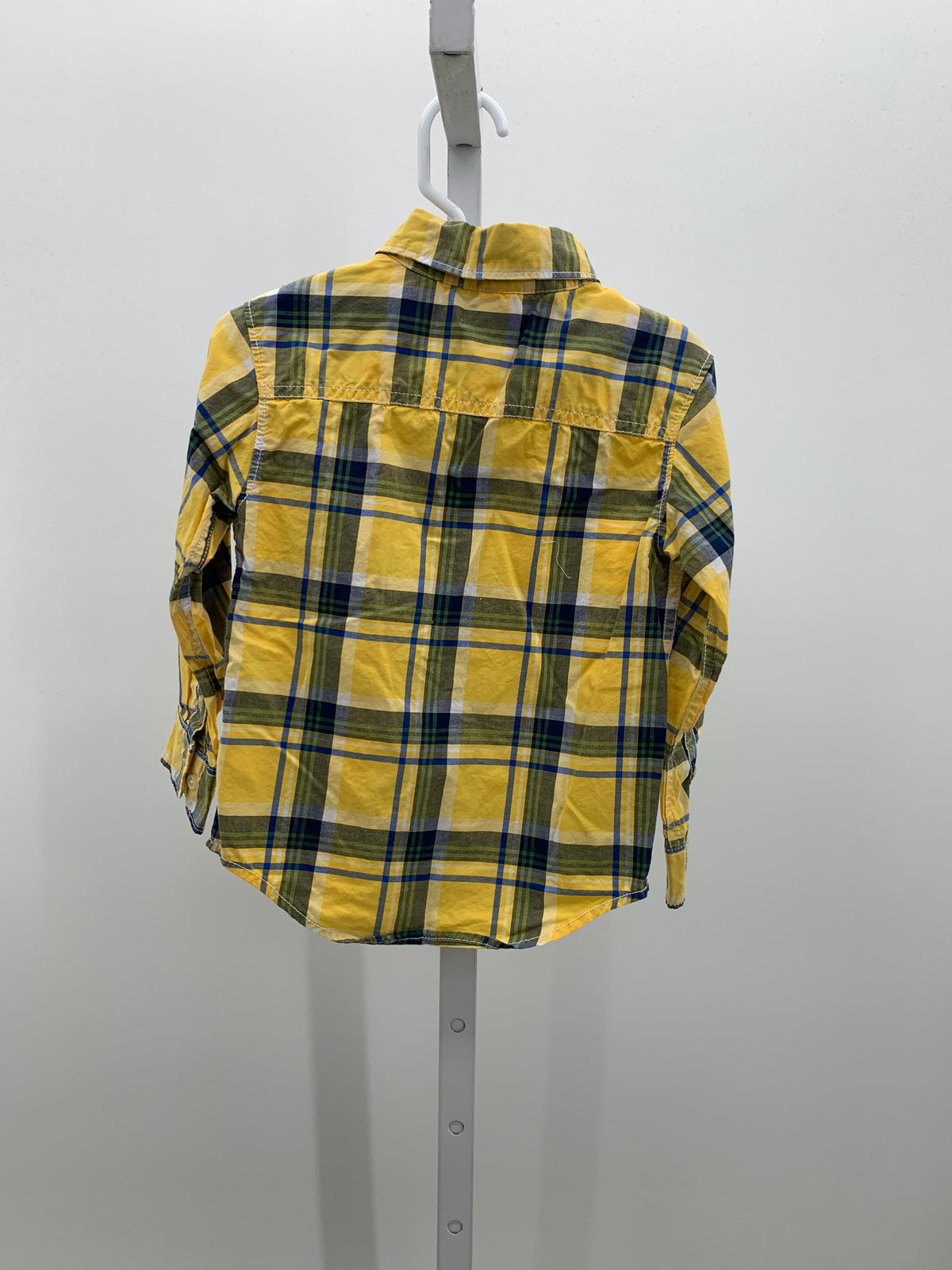 PLAID BTN DOWN