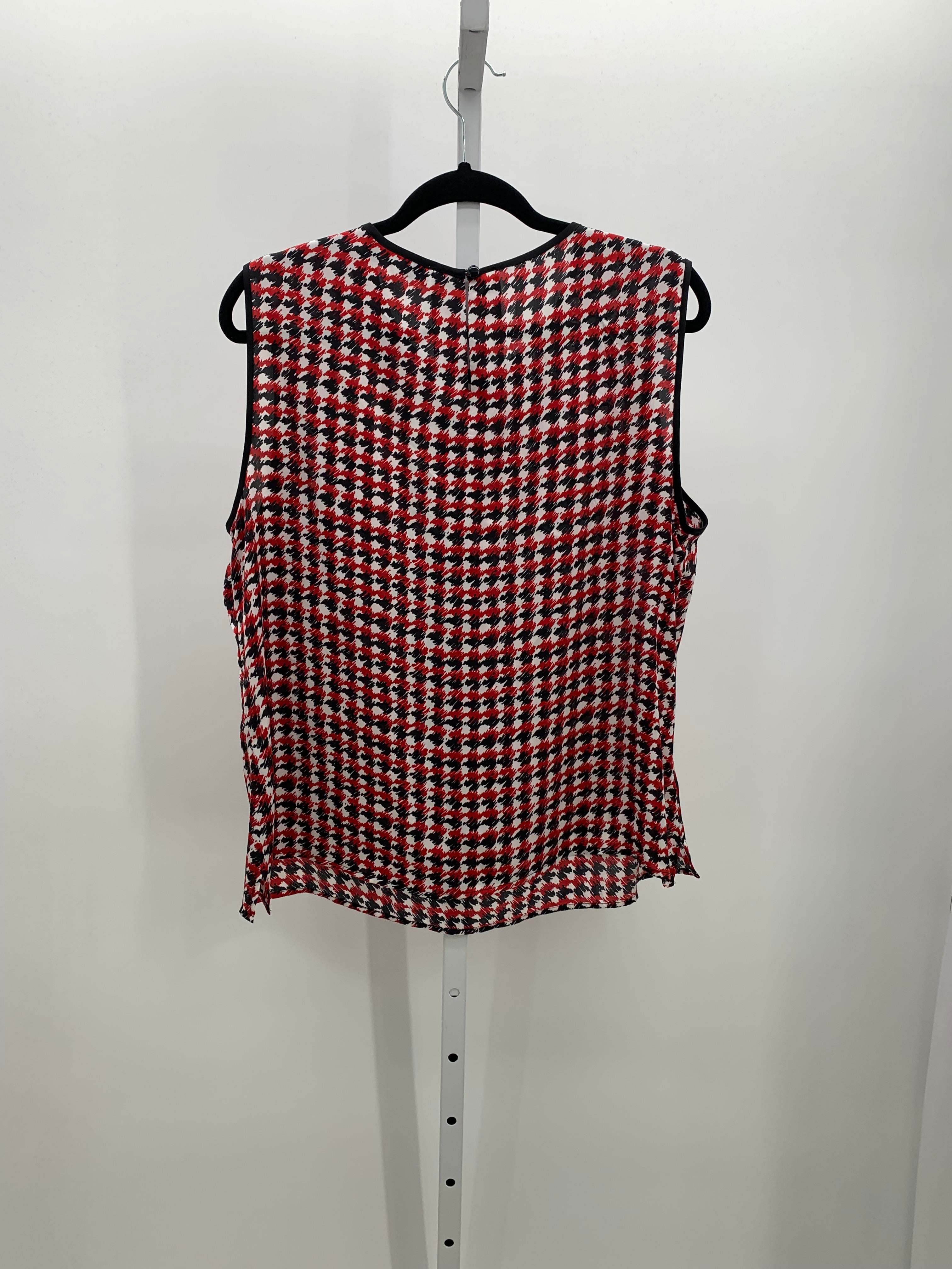 Kasper Size Extra Large Misses Sleeveless Shirt