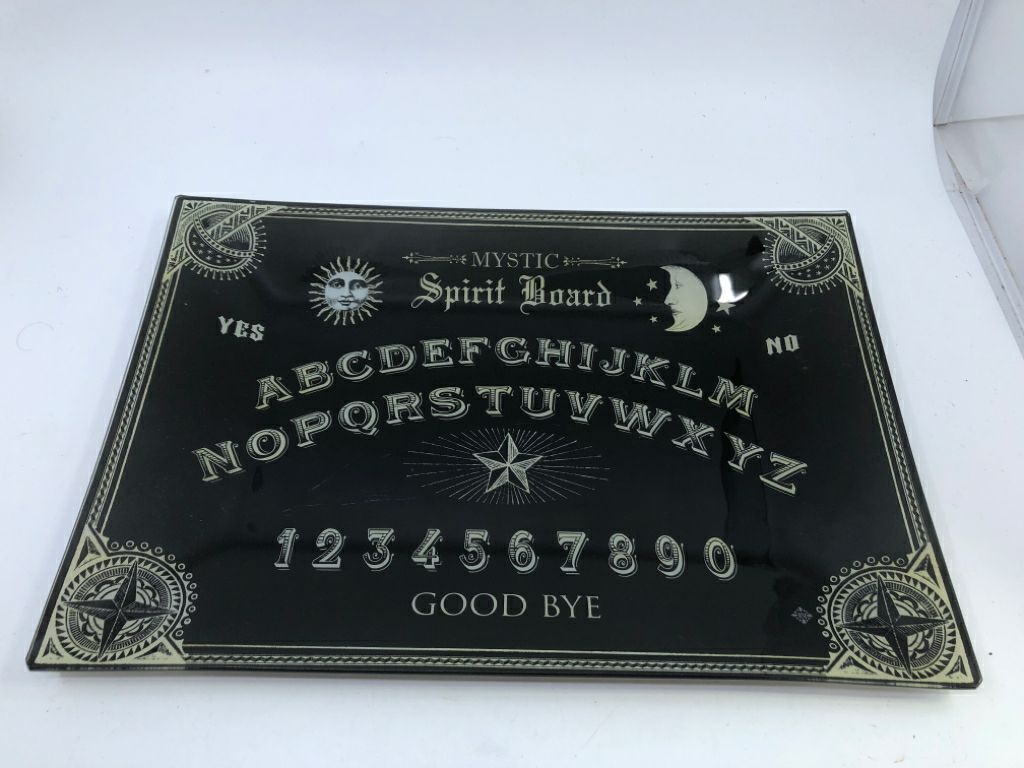 OUIJA BOARD BLACK TRAY.