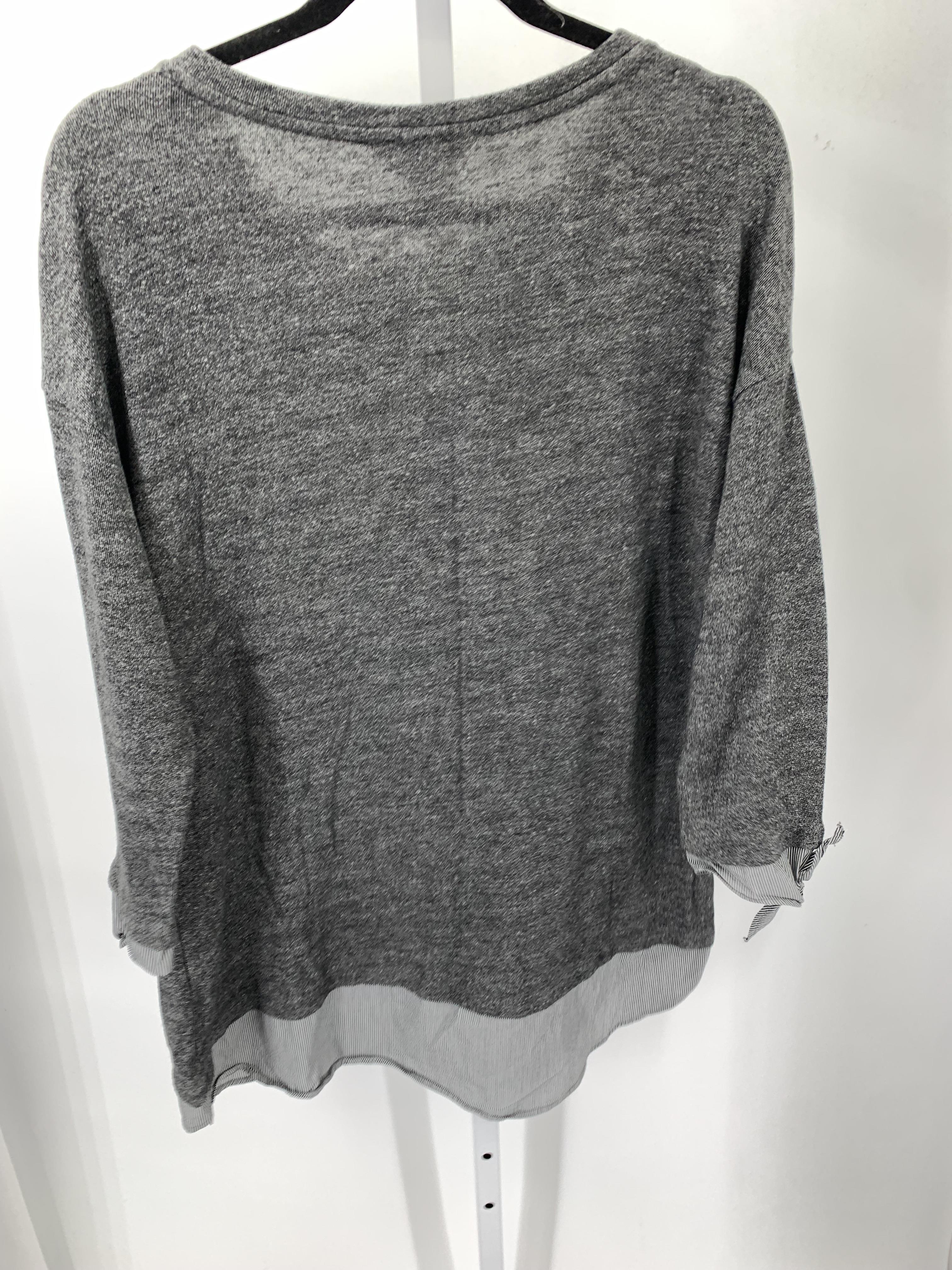 Christopher & Banks Size Extra Large Misses 3/4 Sleeve Shirt