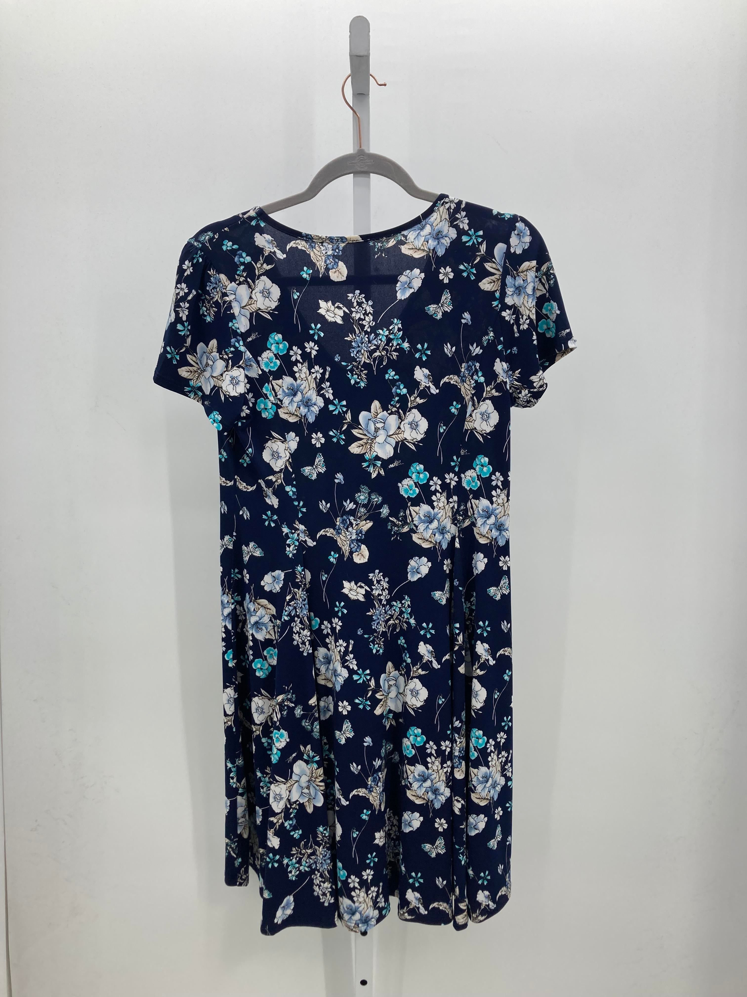 Mia & Tess Size Large Misses Short Sleeve Dress