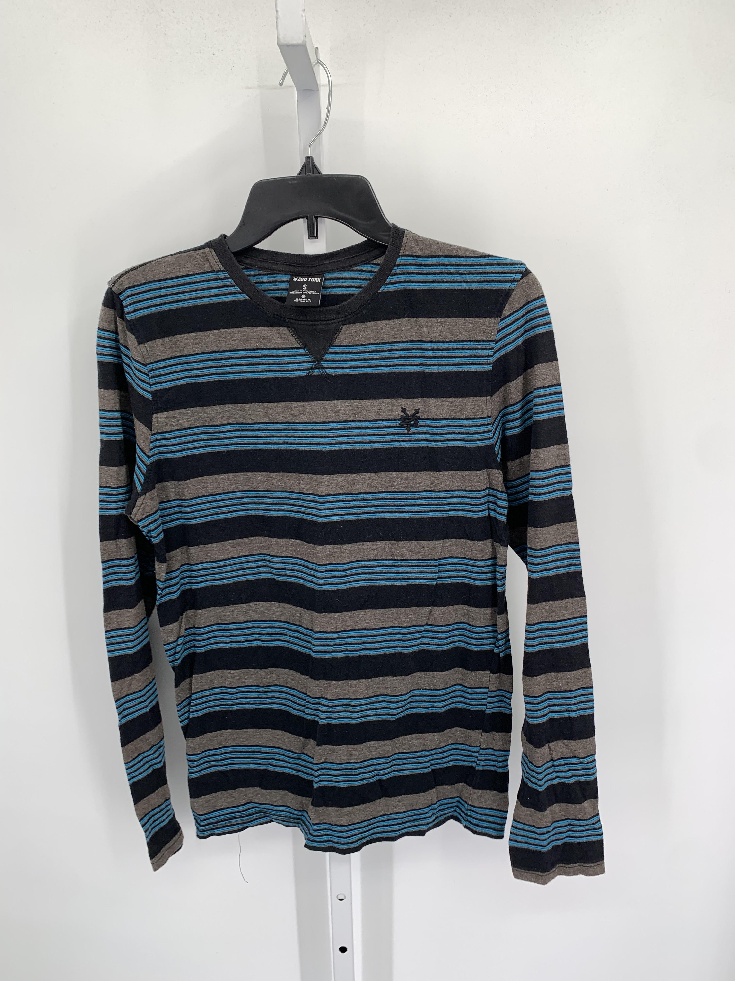 BLUE BLACK STRIPES KNIT