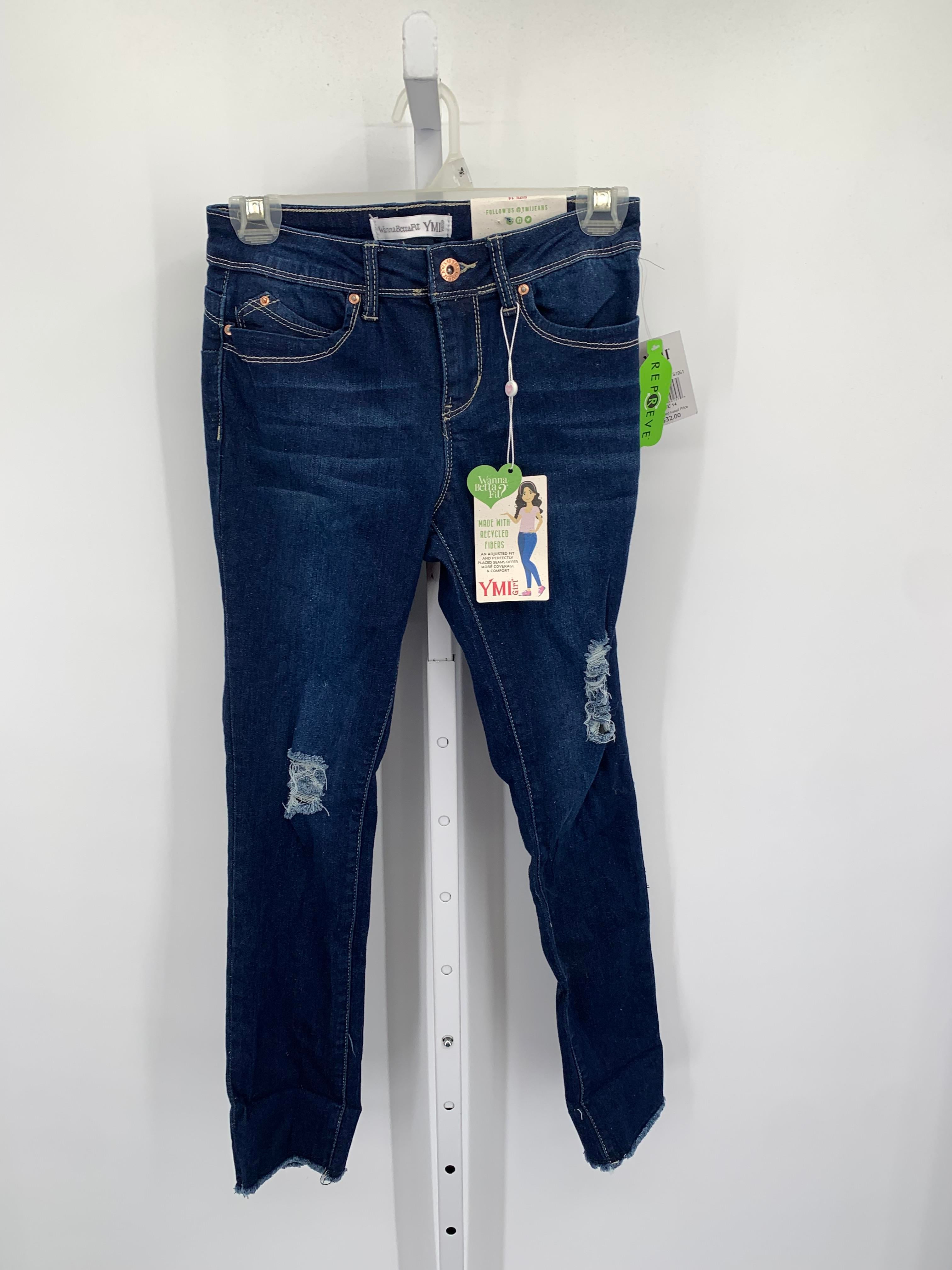 YMI Size 14 Girls Jeans