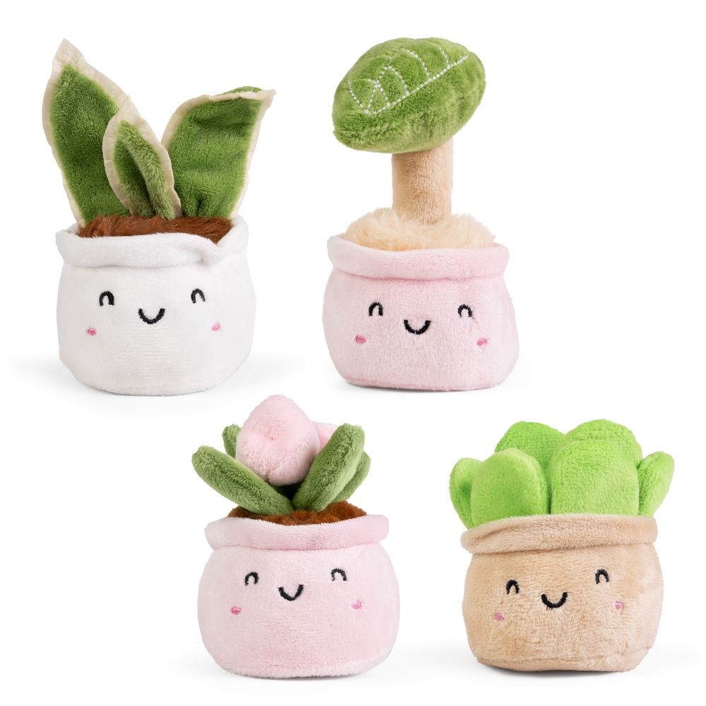 New - LITTLE Living Nature Green Plant Plush