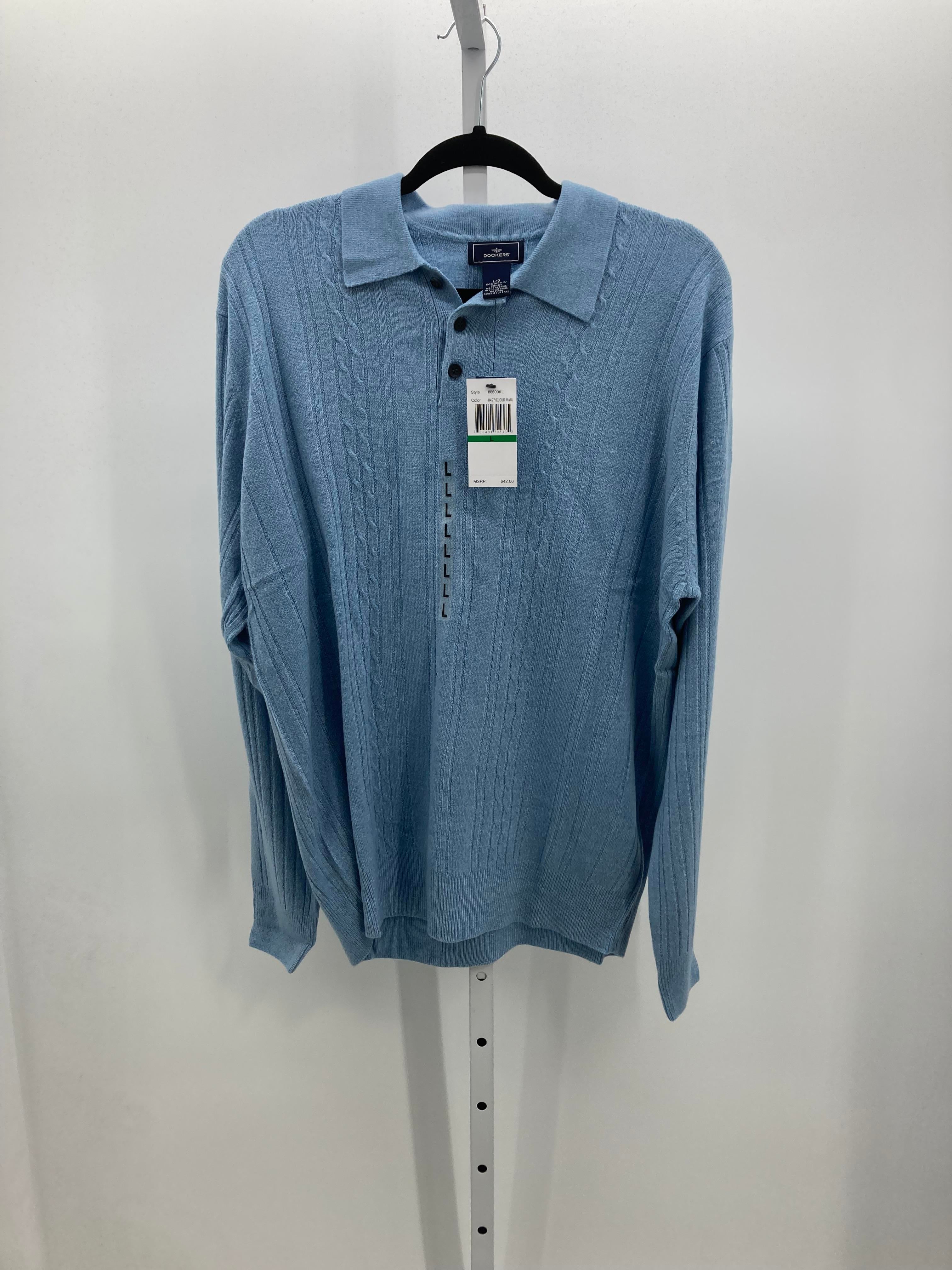 NEW CABLED BTNS SWEATER