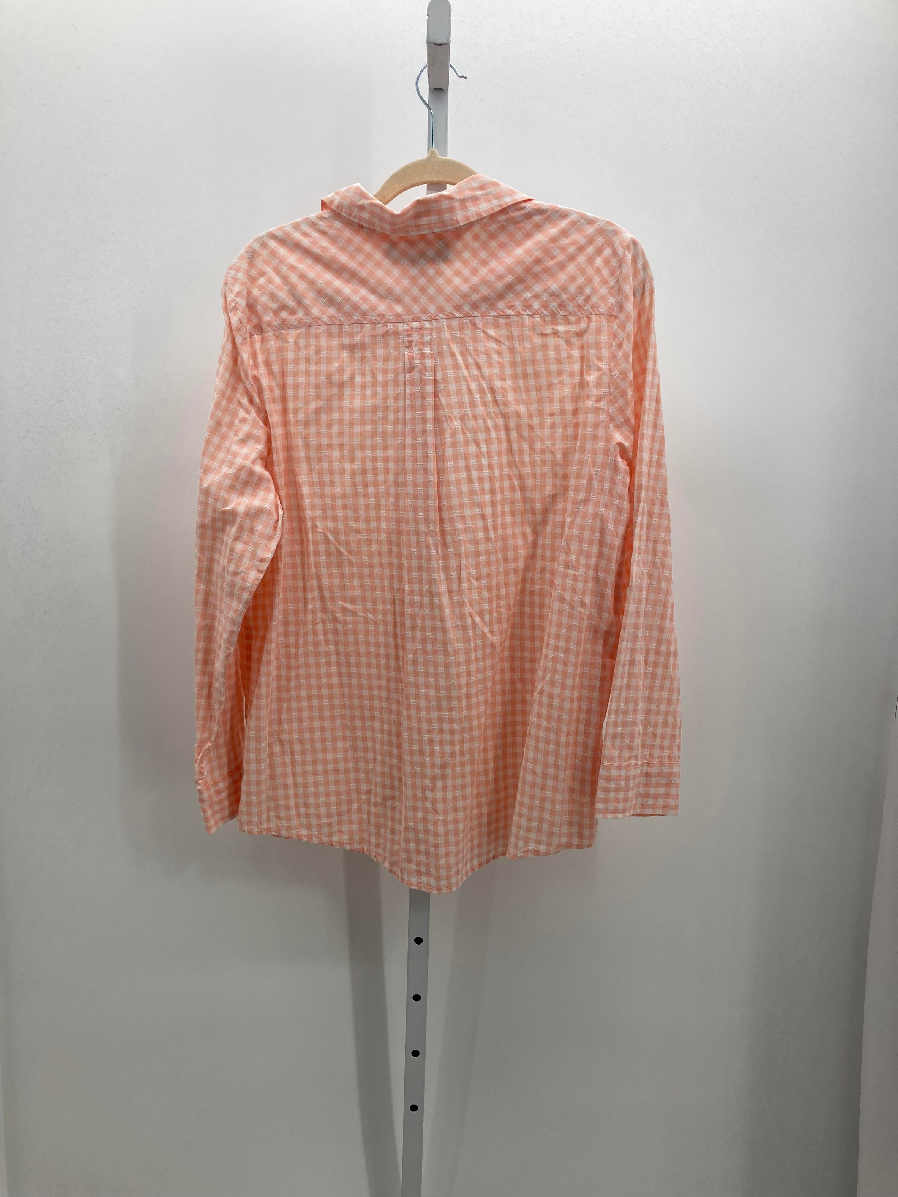 Tommy Hilfiger Size Extra Large Misses Long Sleeve Shirt