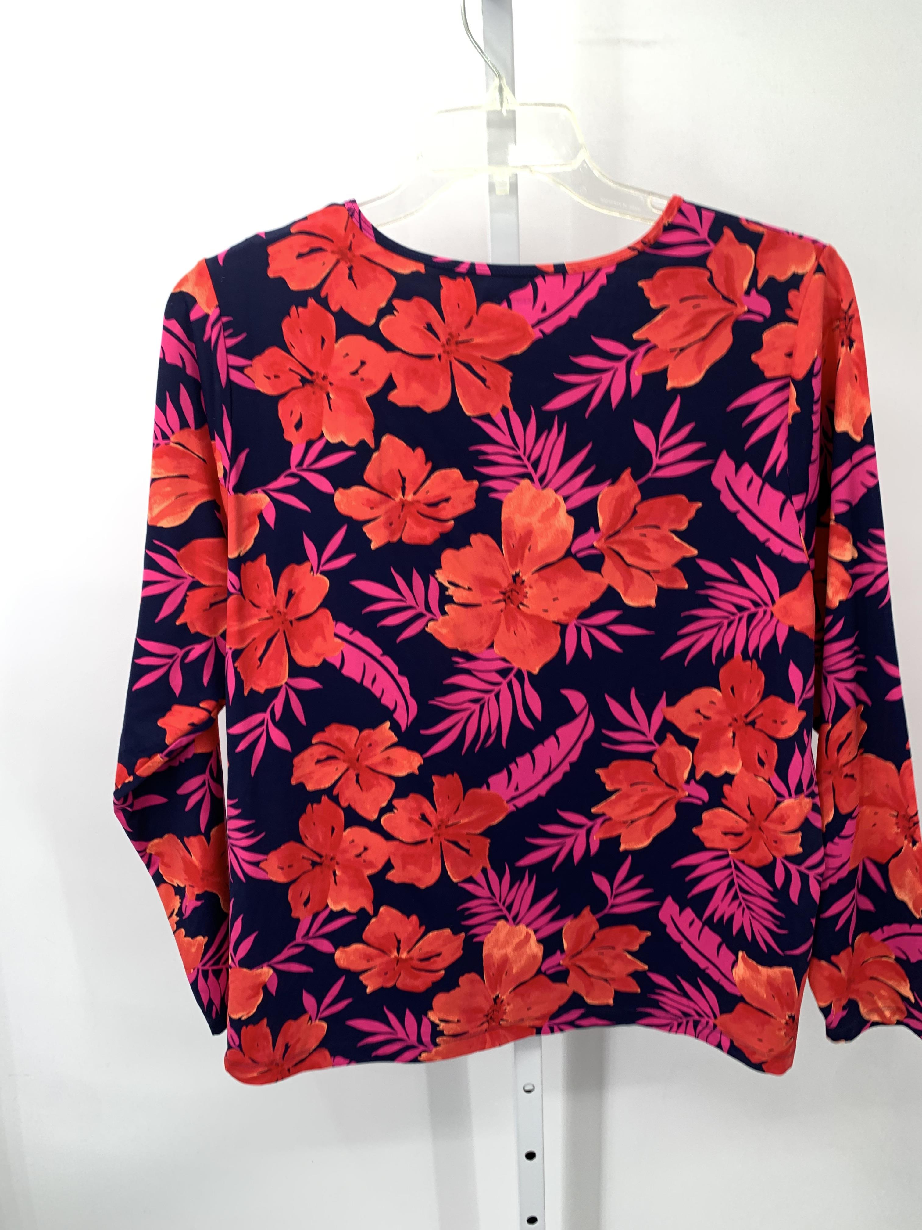 Lands End Size 2X Womens Long Sleeve Shirt