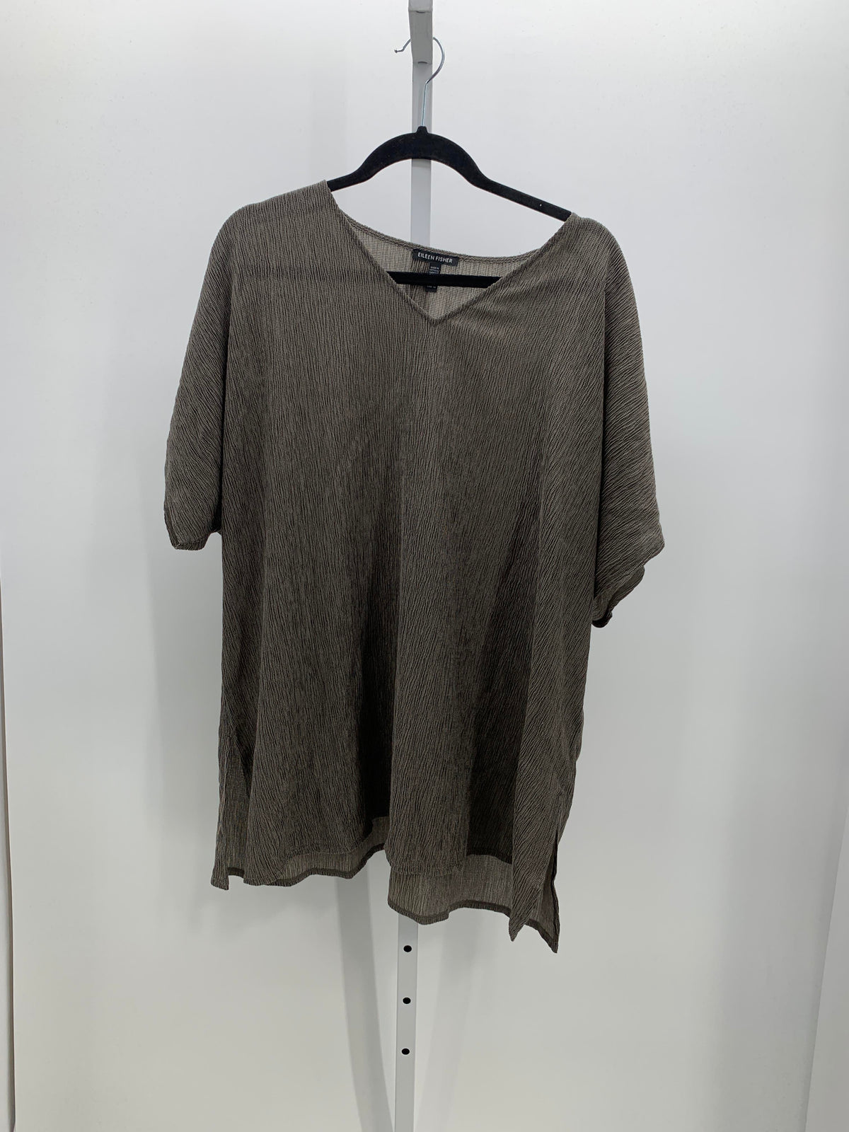 Eileen Fisher Size 1X Womens Short Sleeve Shirt