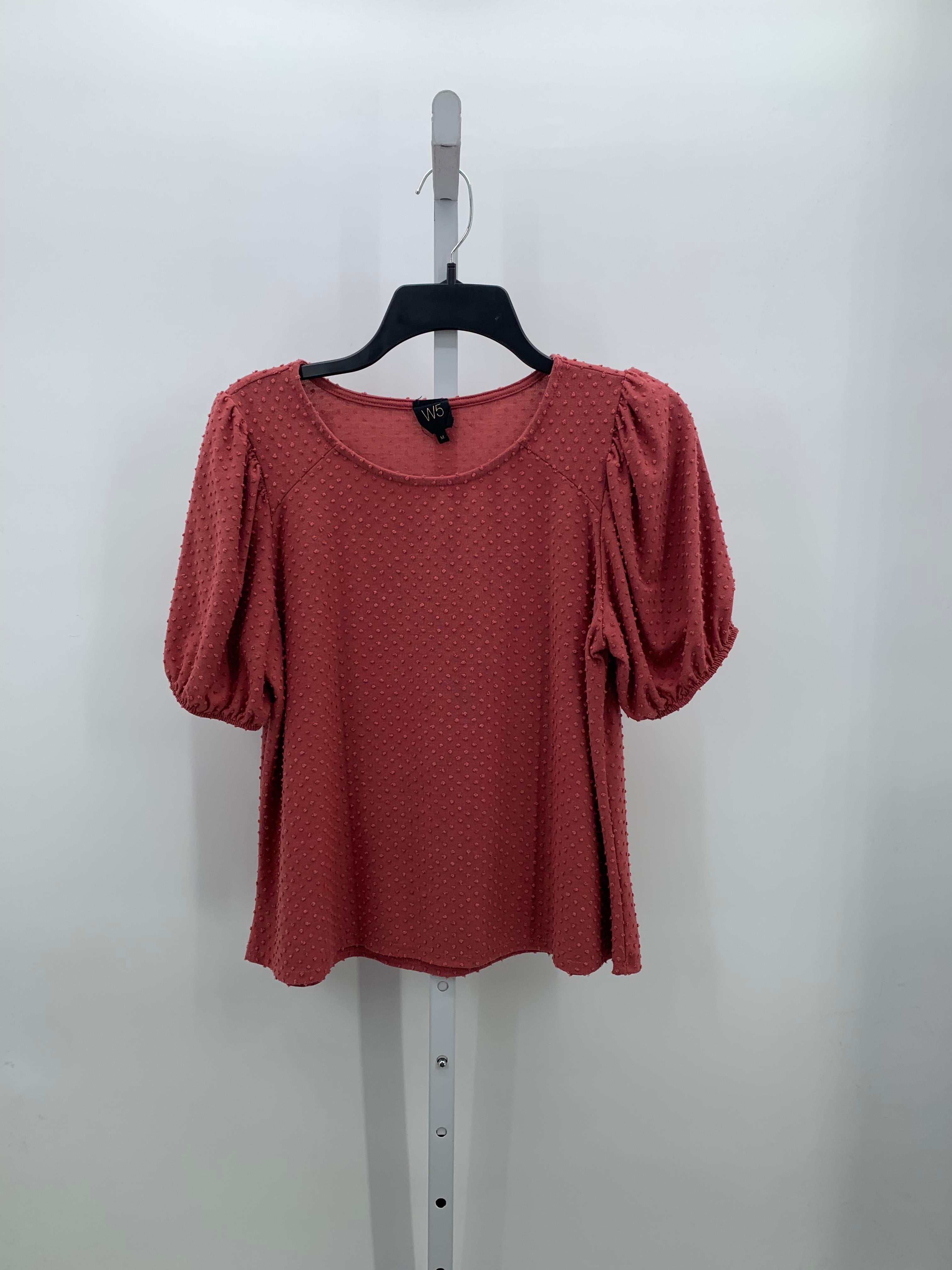 W5 Size Medium Misses Short Sleeve Shirt