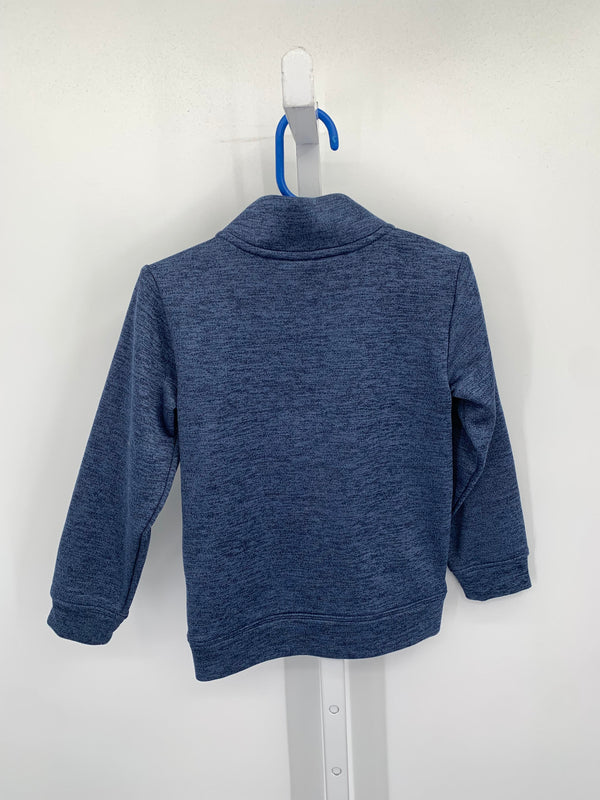 PARTIAL ZIP KNIT