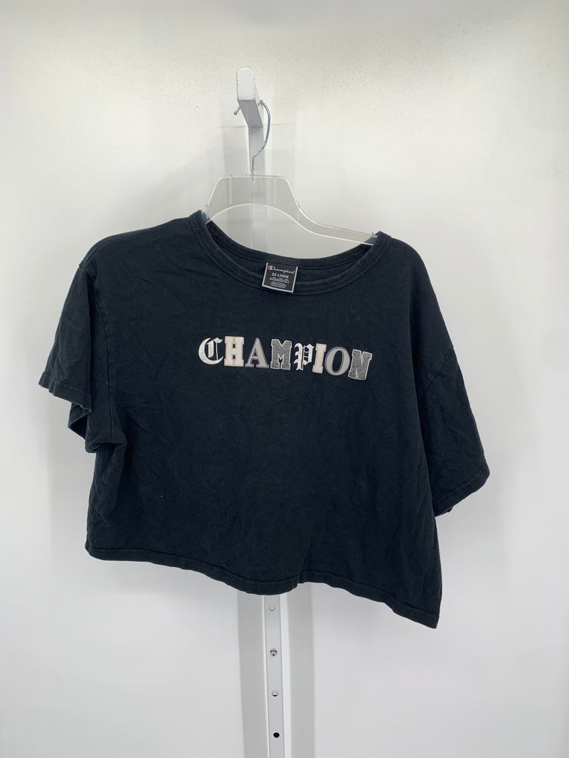 Champion Size 2X Womens Short Sleeve Shirt