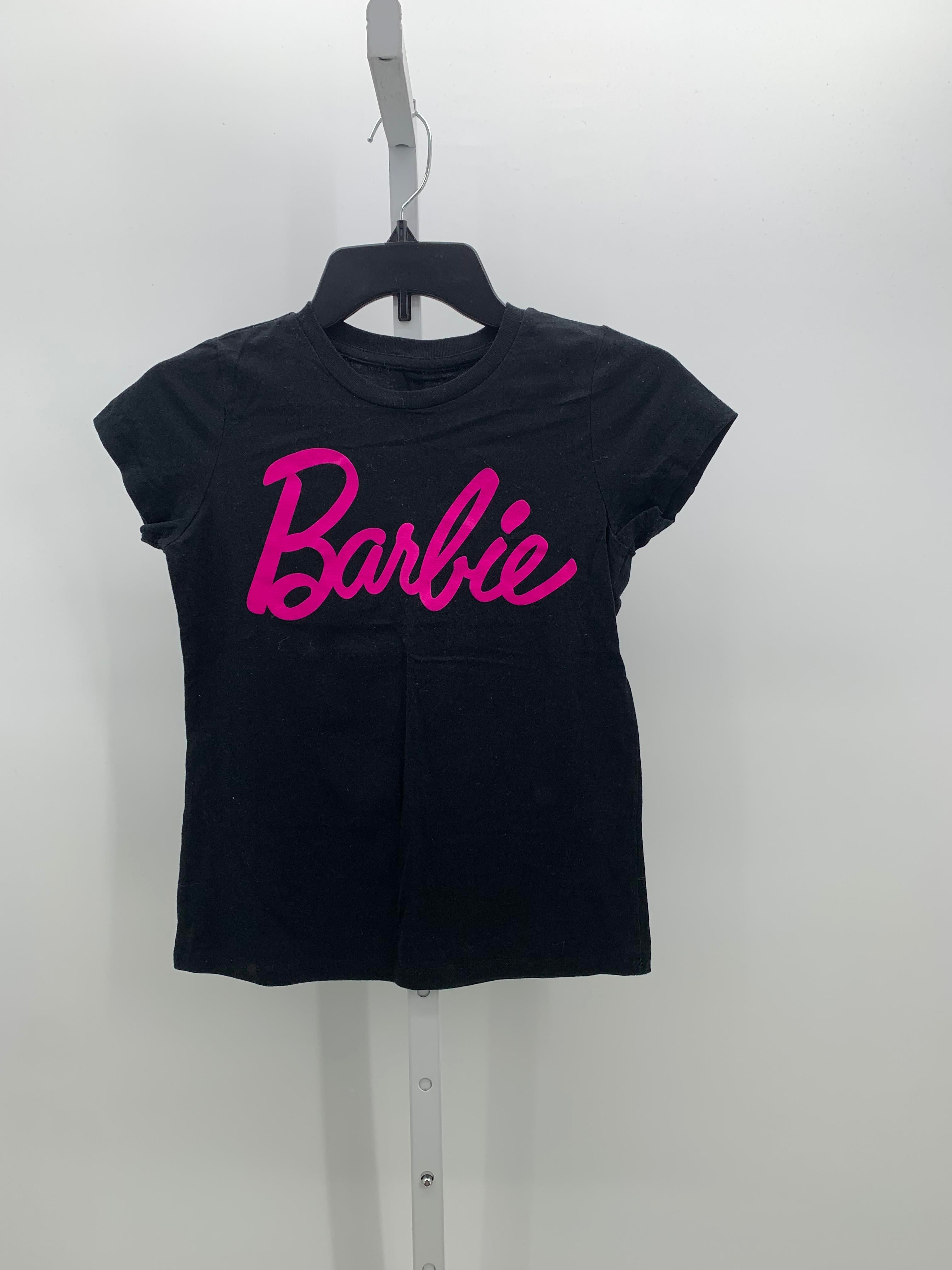 Barbie Size 10-12 Girls Short Sleeve Shirt