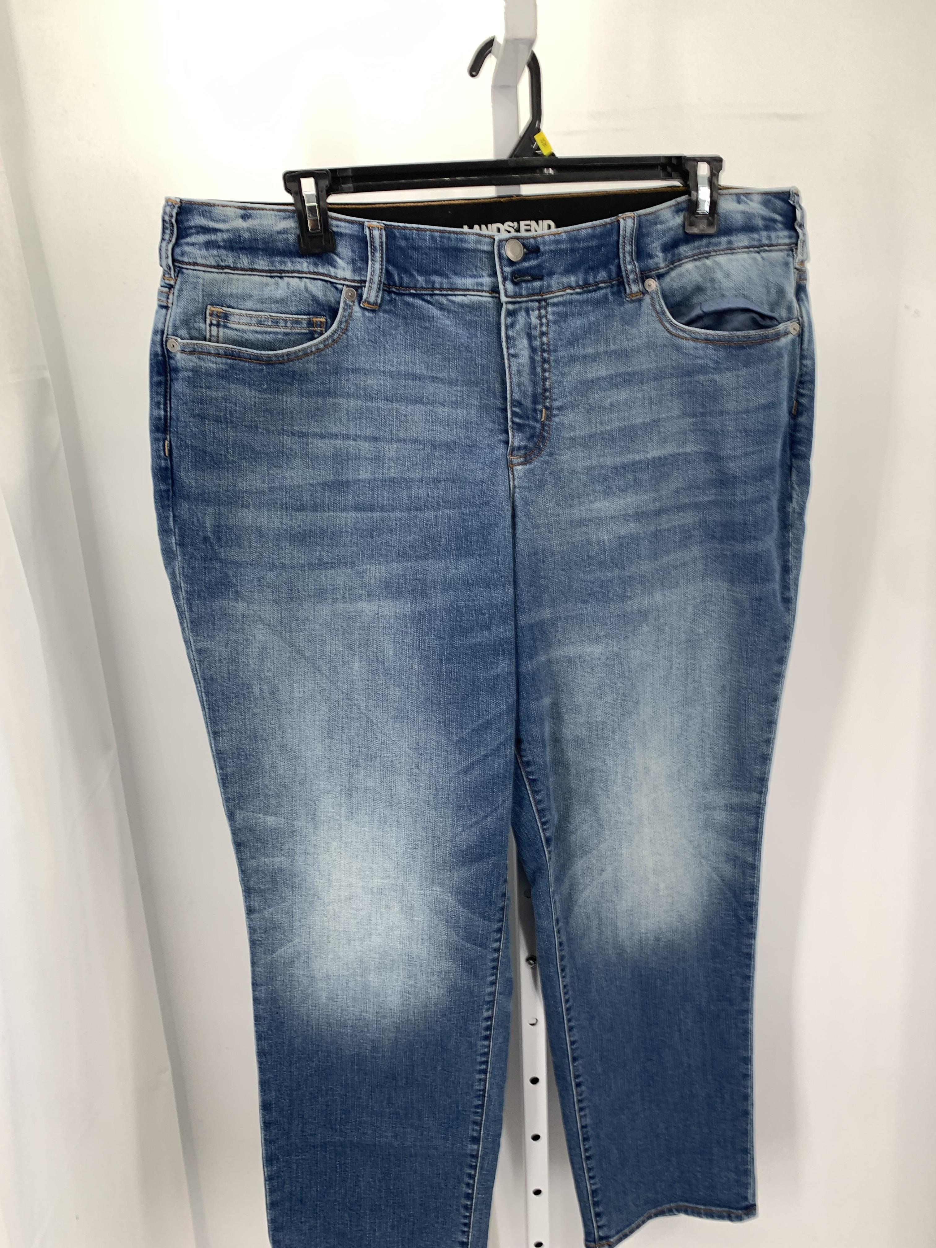 Lands End Size 22 W Womens Jeans