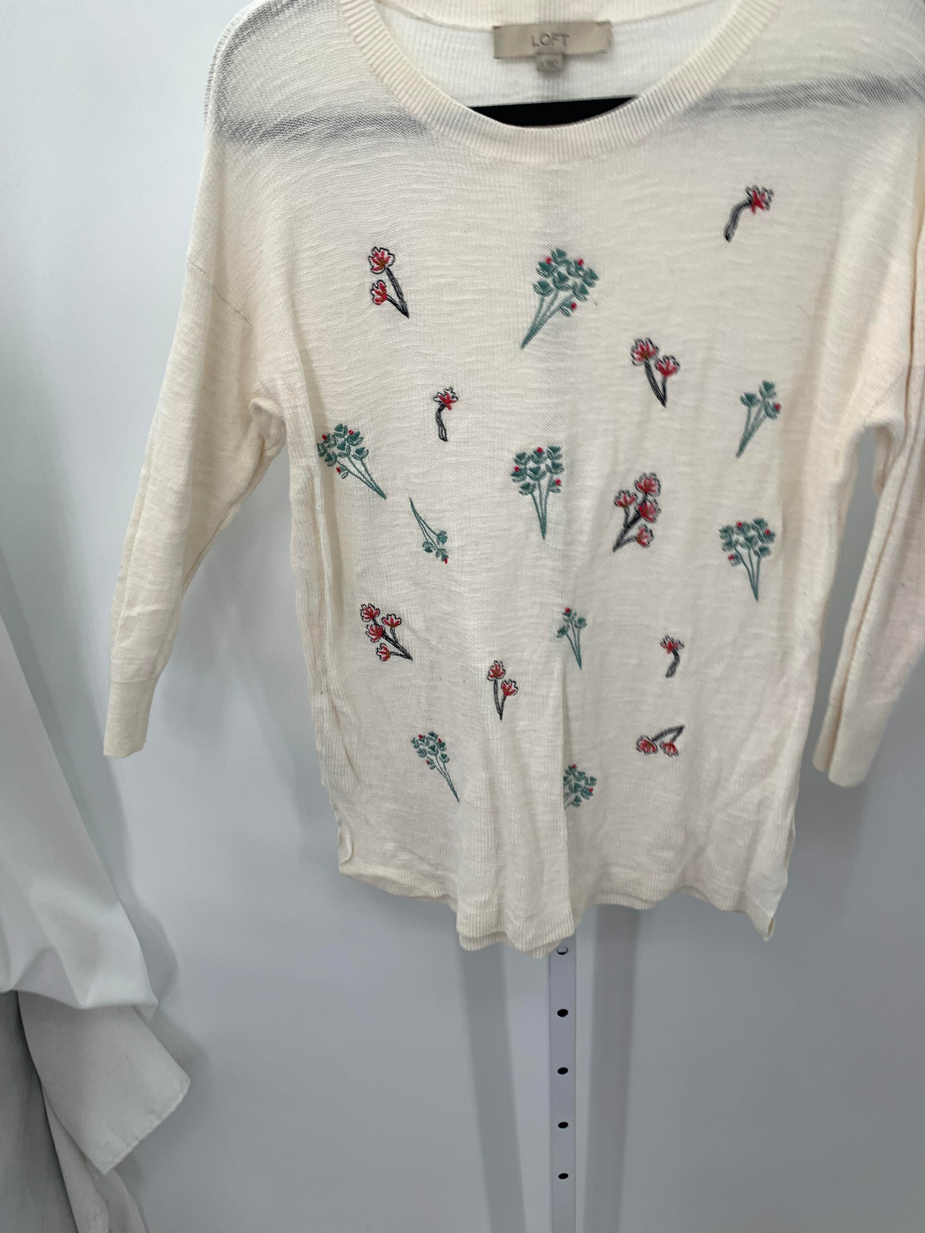 Loft Size Small Misses 3/4 Sleeve Sweater