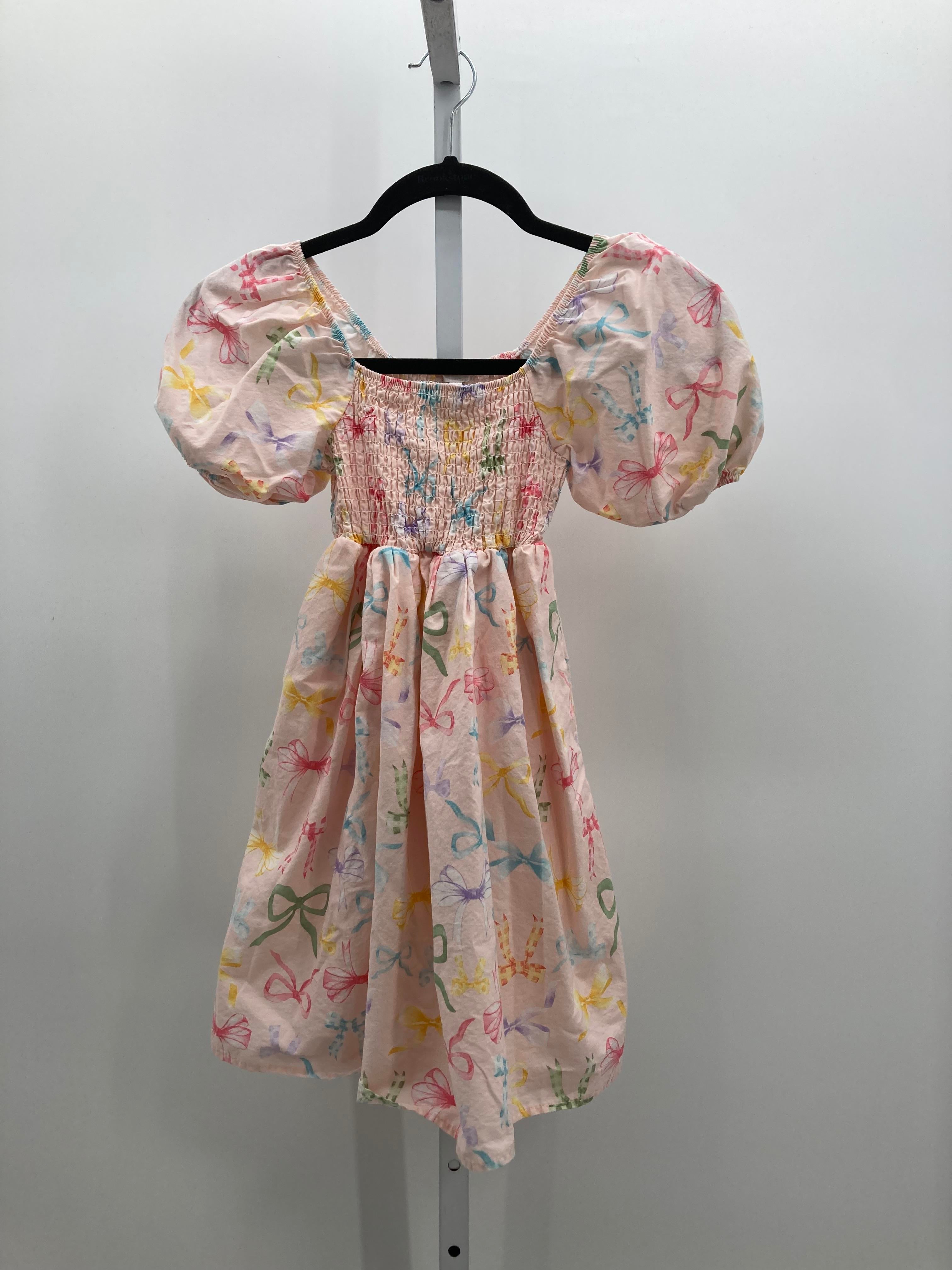 Tahari Size 7 Girls Short Sleeve Dress