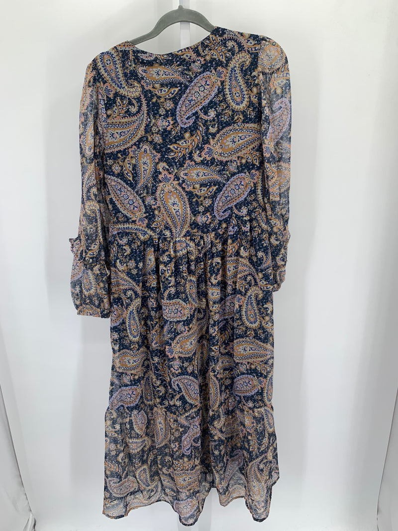 Size XX Small Misses Long Sleeve Dress