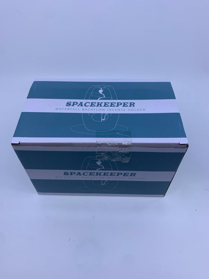 NIB SPACEKEEPER WATERFALL BACKFLOW INCENSE HOLDER.