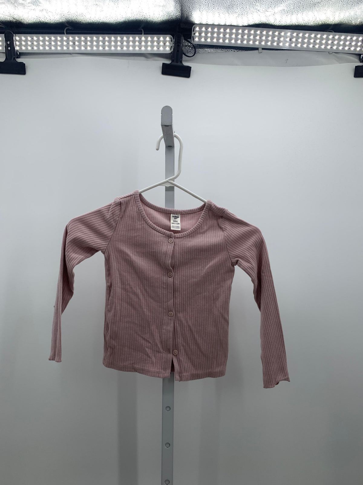 Osh Kosh Size 6/6X Girls Long Sleeve Shirt