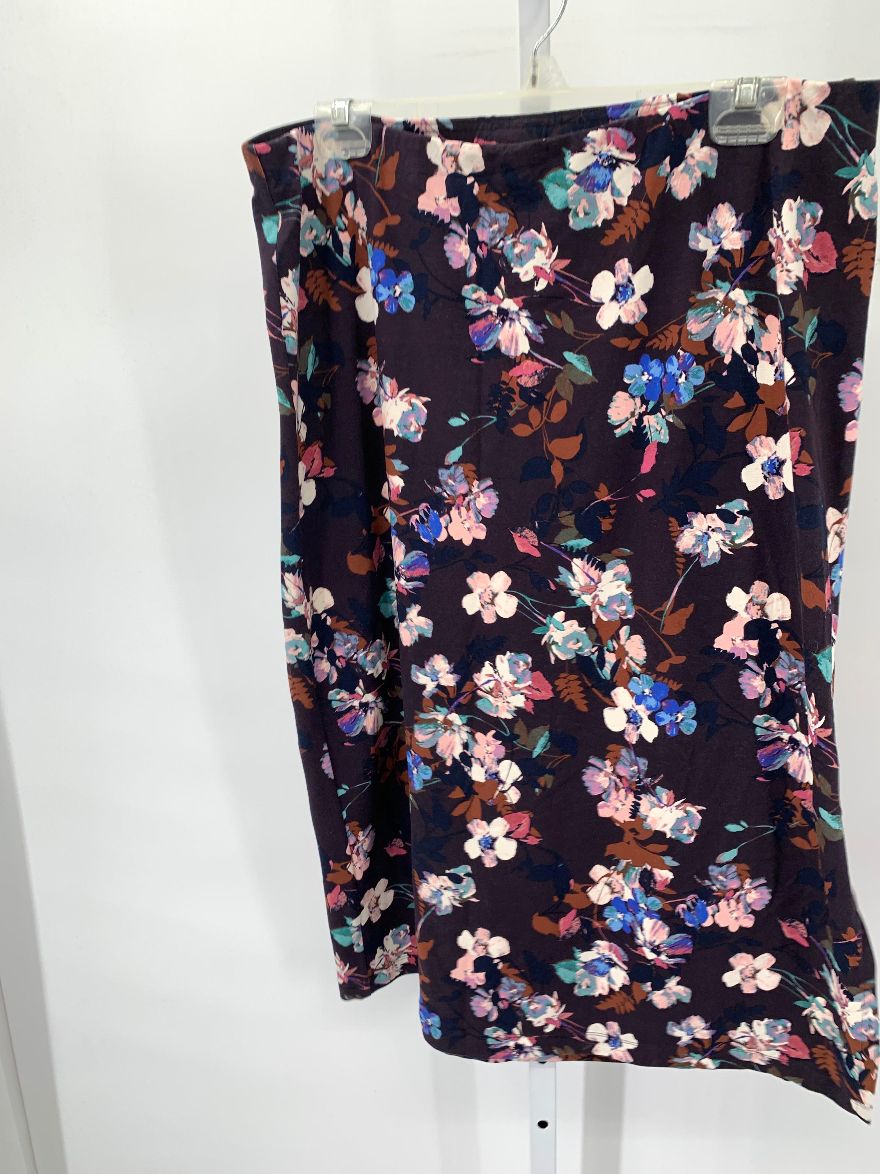 J-Jill Size Large Misses Skirt