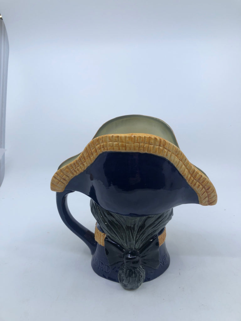 VTG "LORD NELSON" TOBY MUG PITCHER.