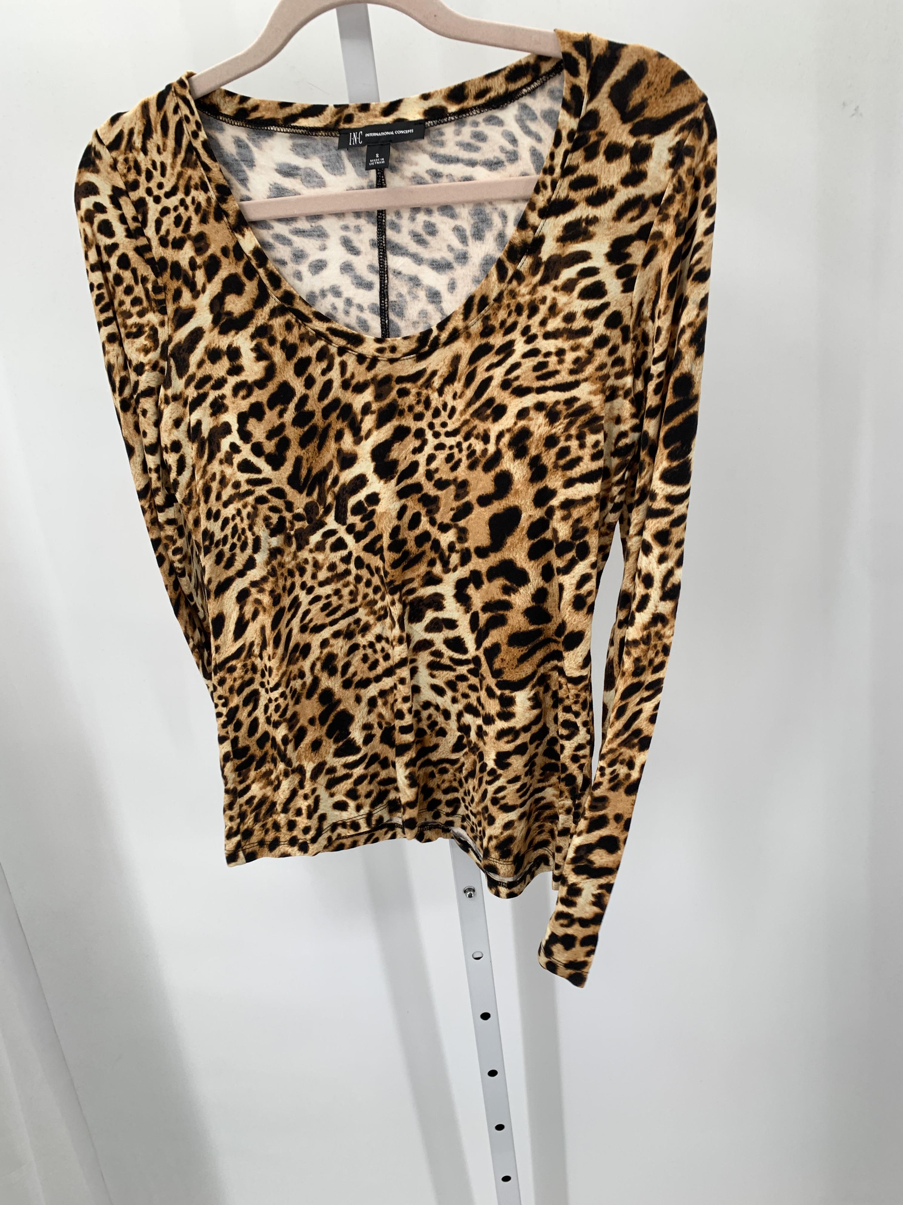 INC Size Small Misses Long Sleeve Shirt