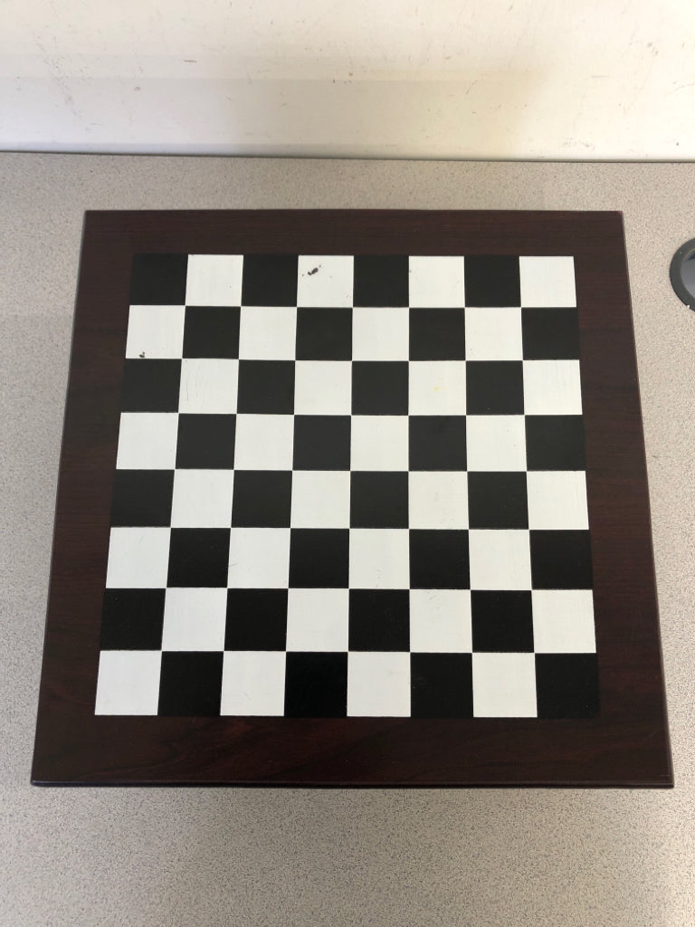 GAME BOARD W/ MULTIPLE GAME TOPS.