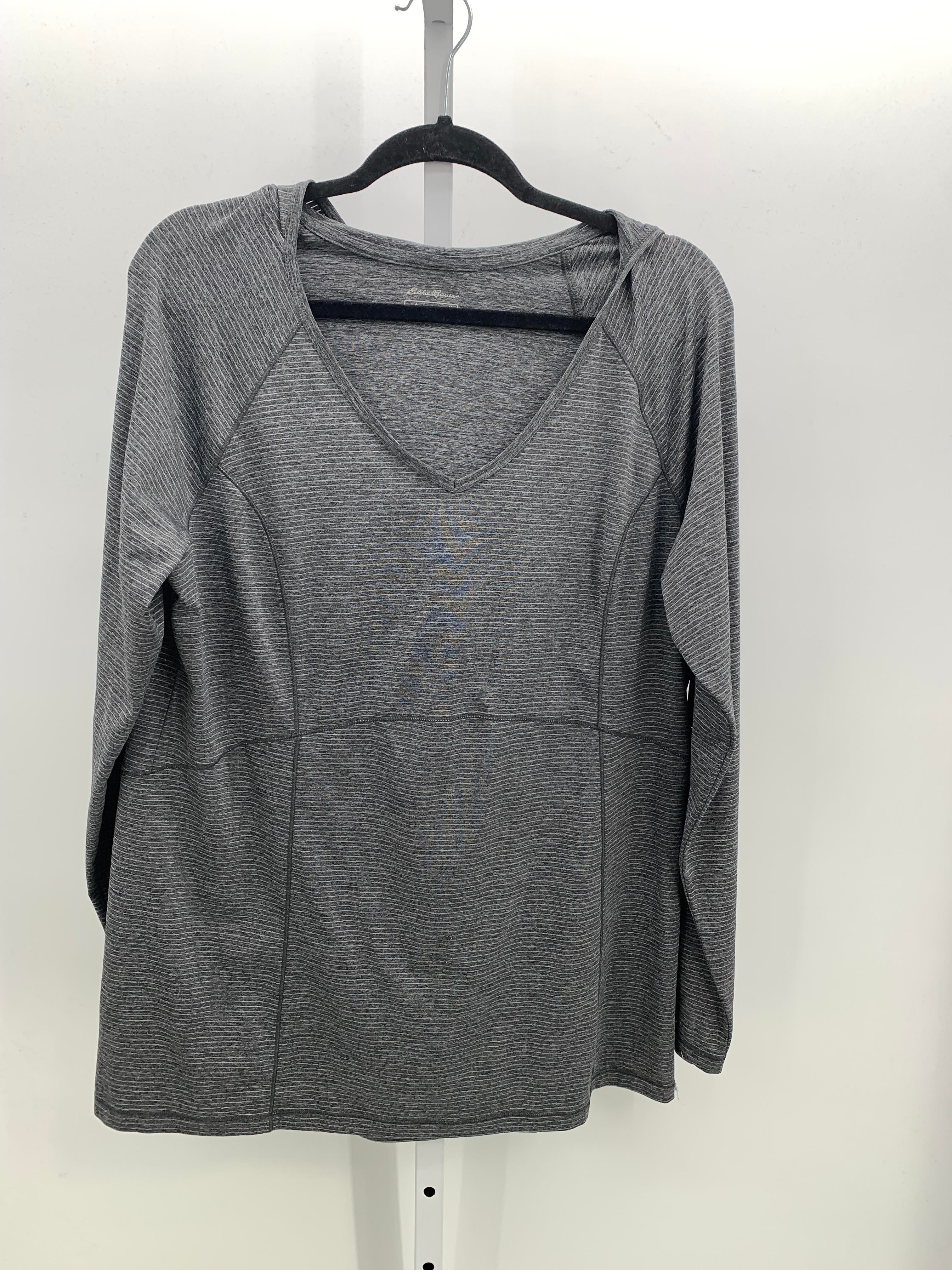Eddie Bauer Size Large Misses Long Sleeve Shirt