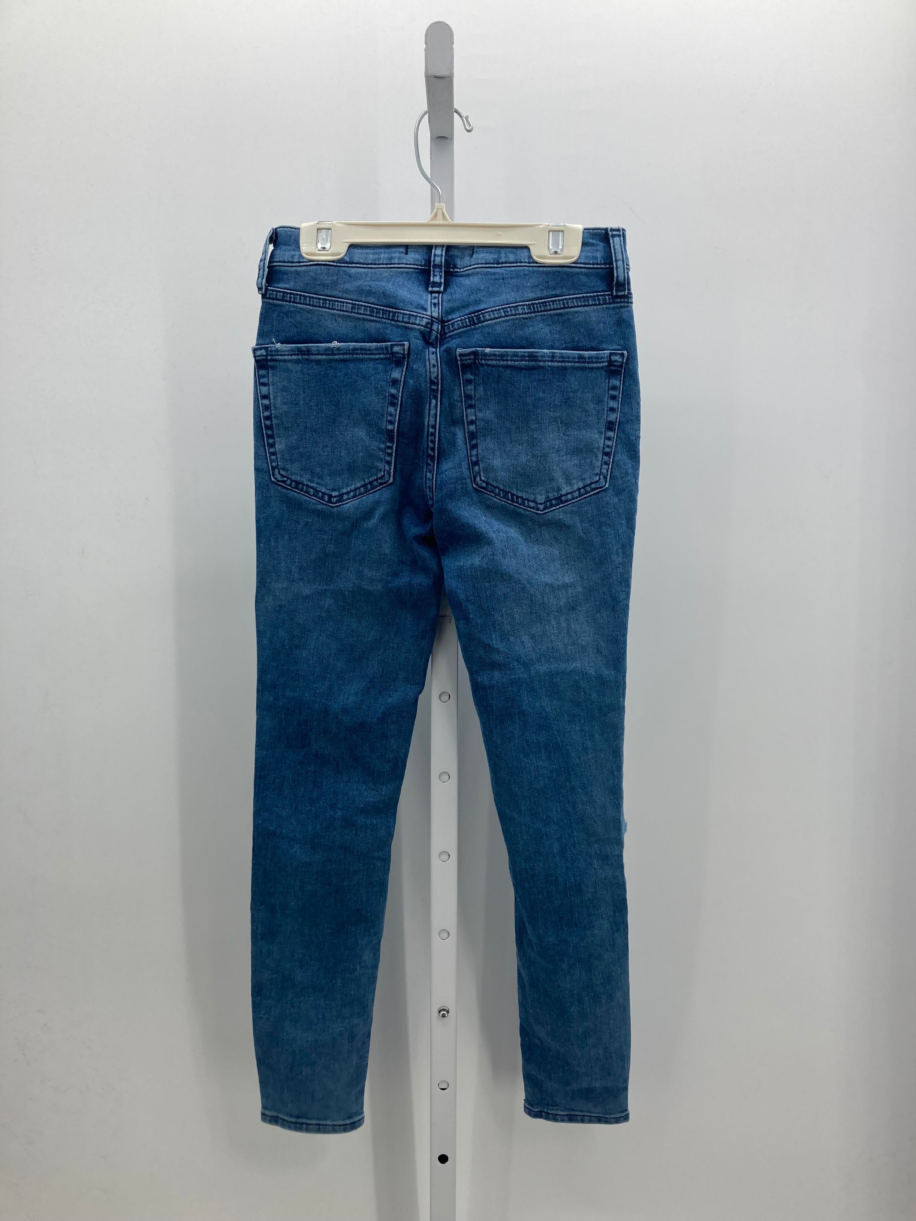 Free People Size 0 Short Misses Jeans