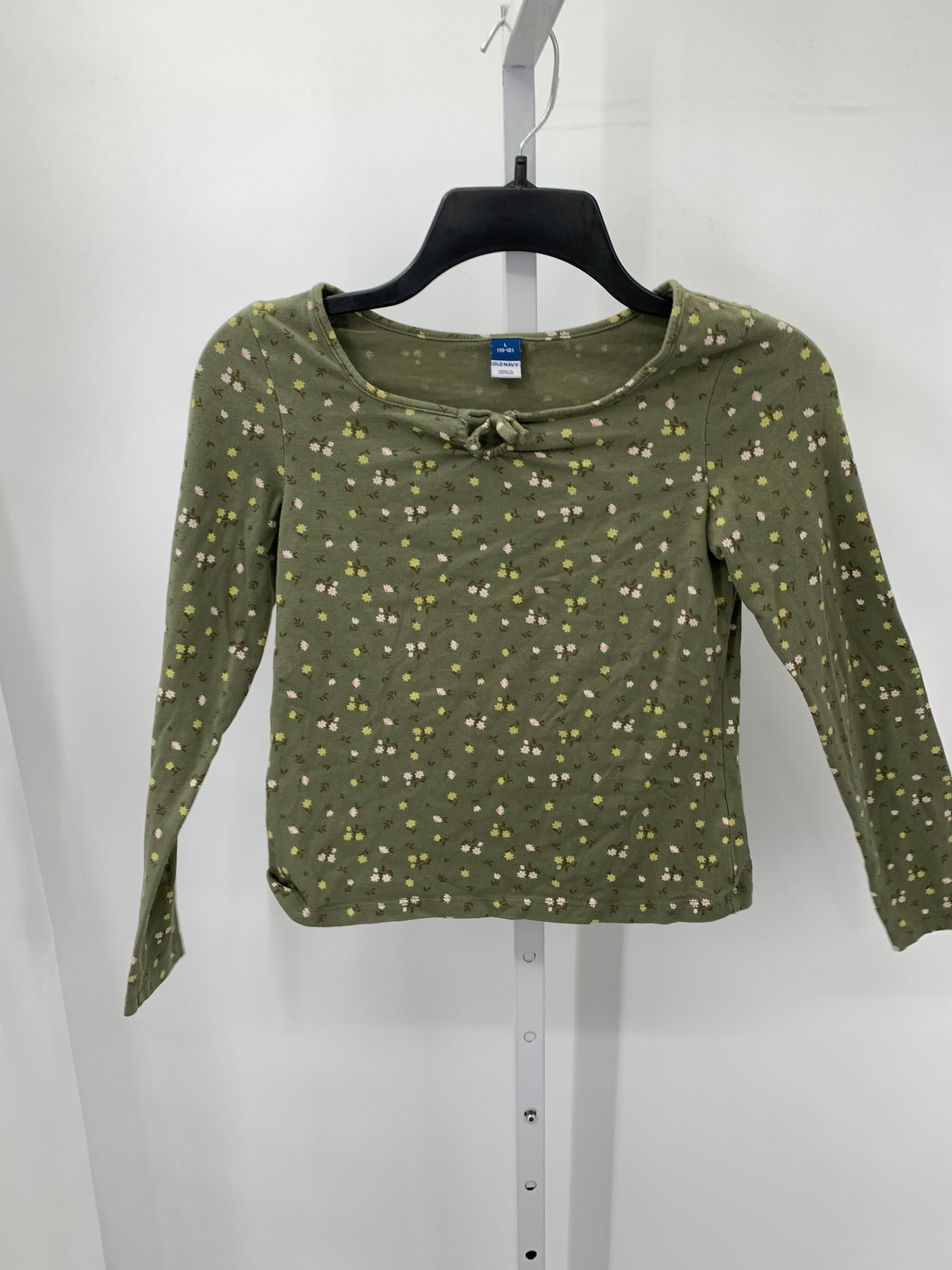 Old Navy Size 10-12 Girls Long Sleeve Shirt