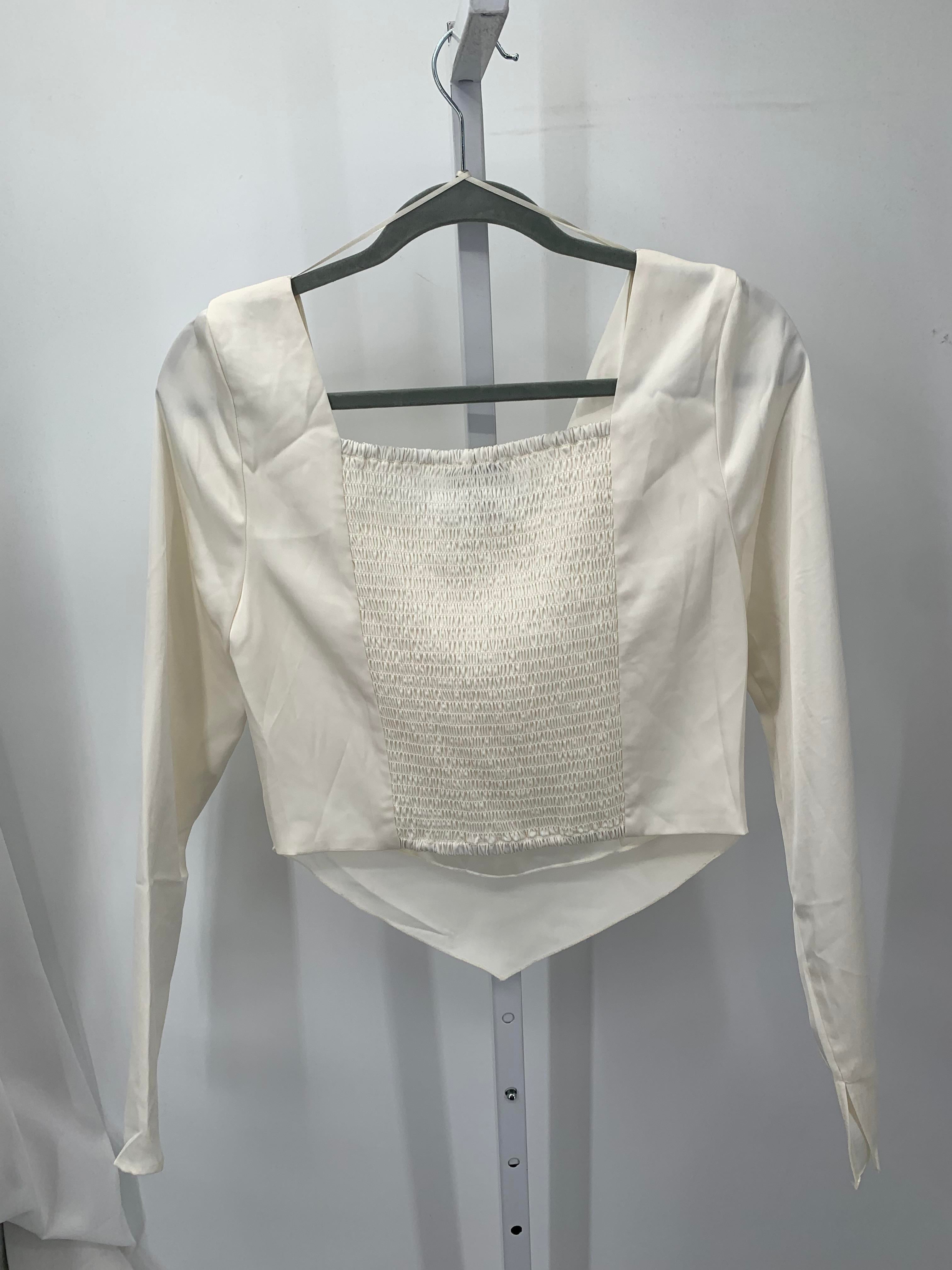Rachel Zoe Size Medium Misses Long Sleeve Shirt