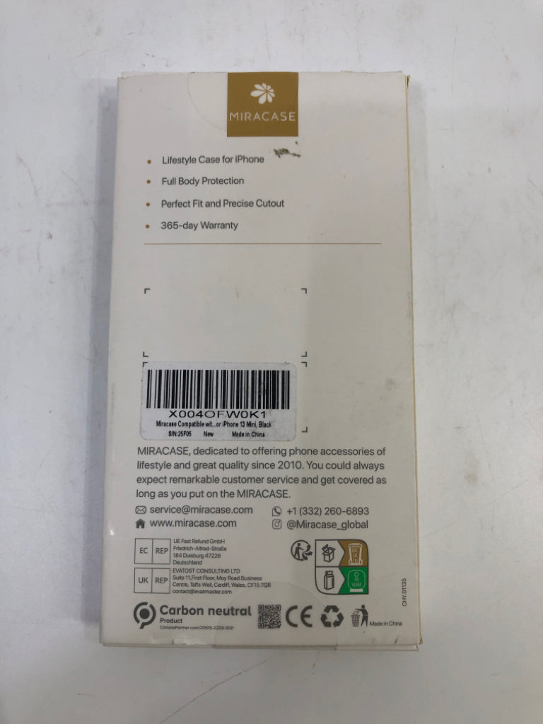 NIB IPHONE 13 MINI PHONE CASE