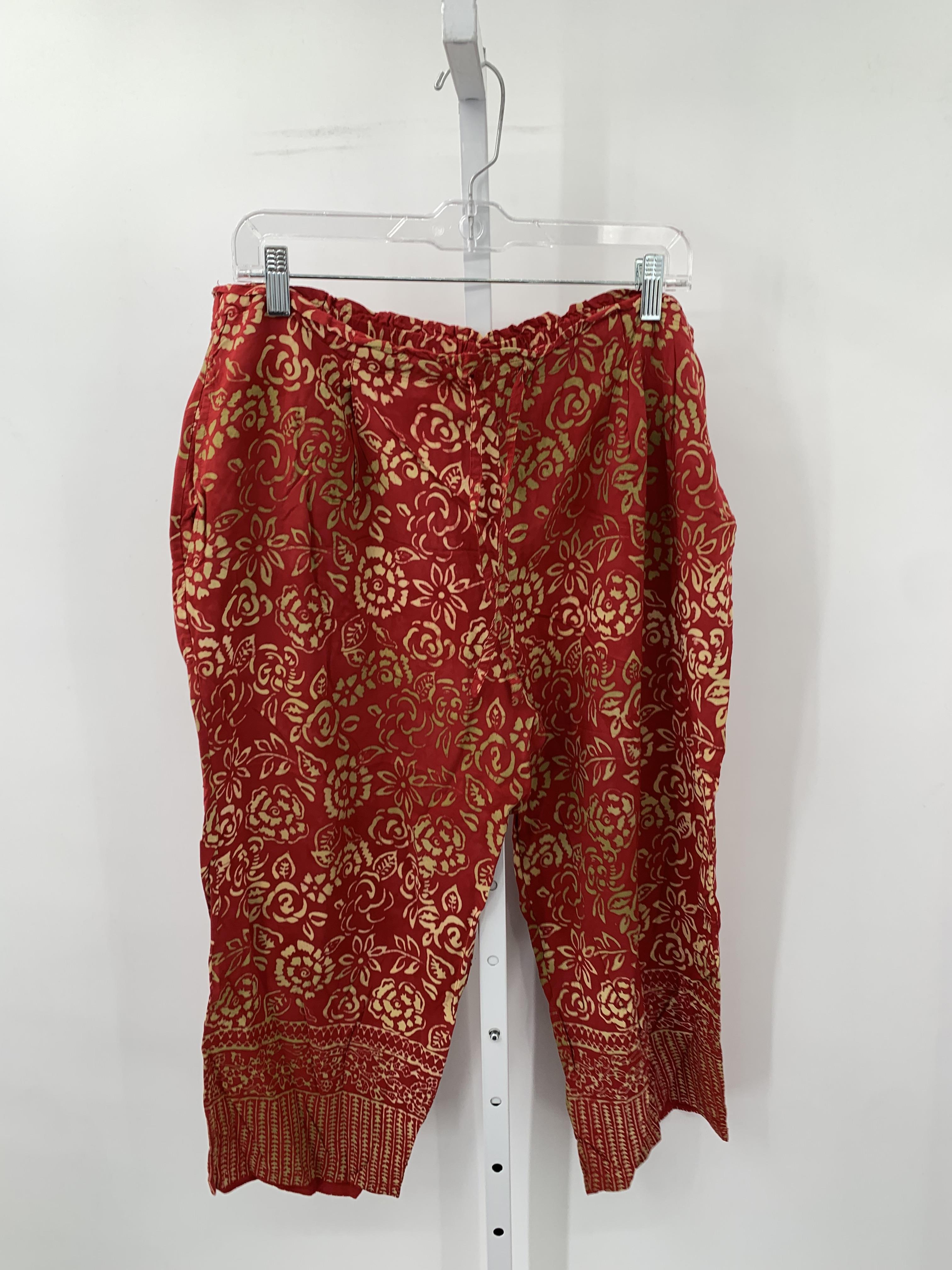 Size Extra Large Misses Cropped Pants