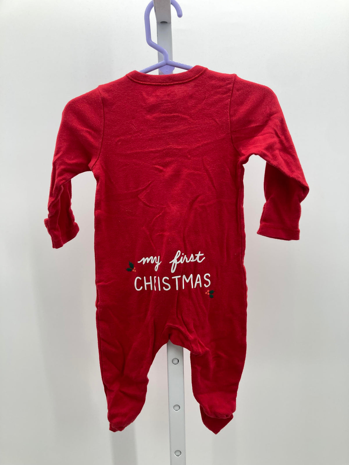 LONG SLV ROMPER MY FIRST XMAS
