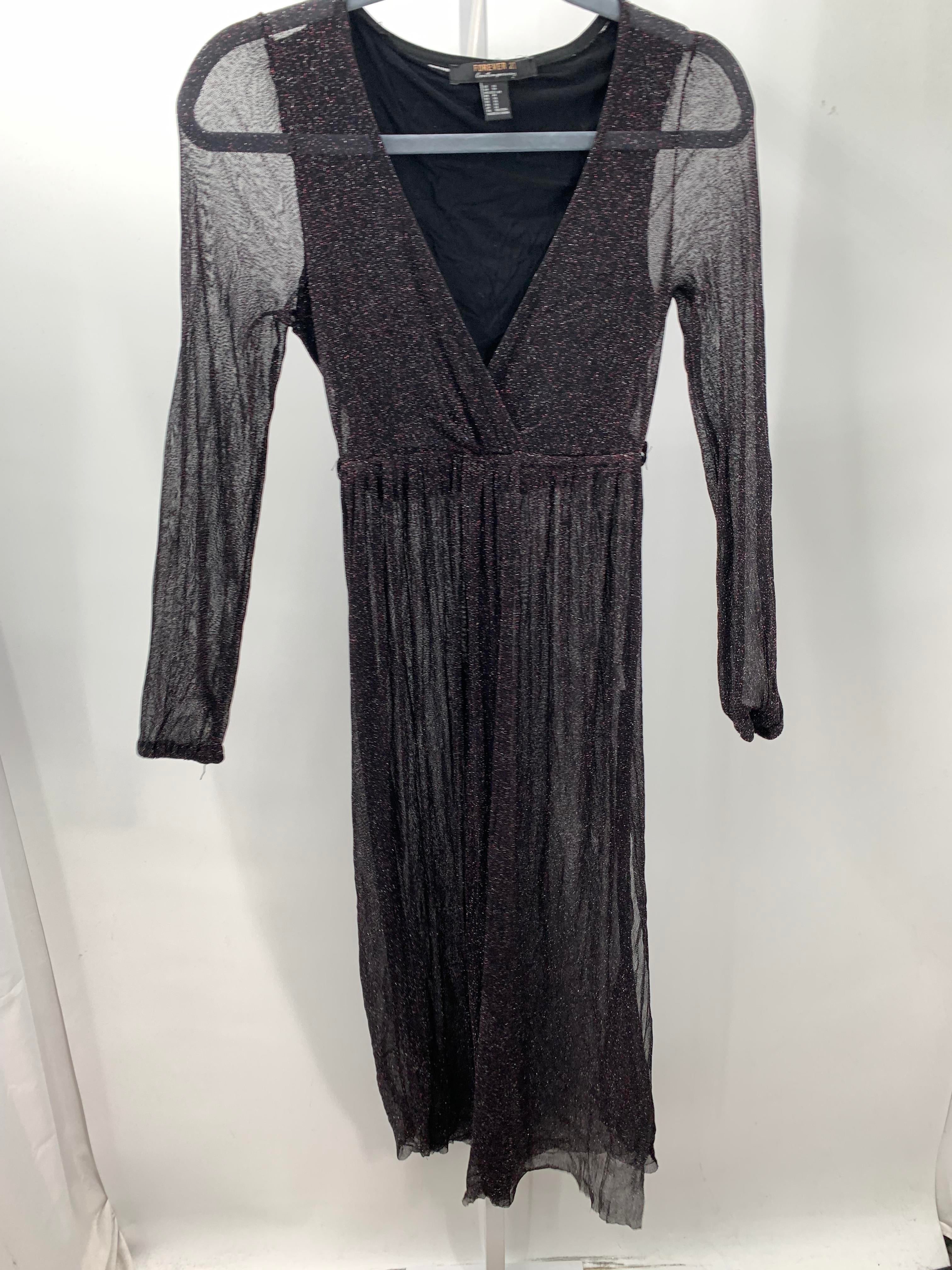 Forever 21 Size X Small Juniors Long Sleeve Dress