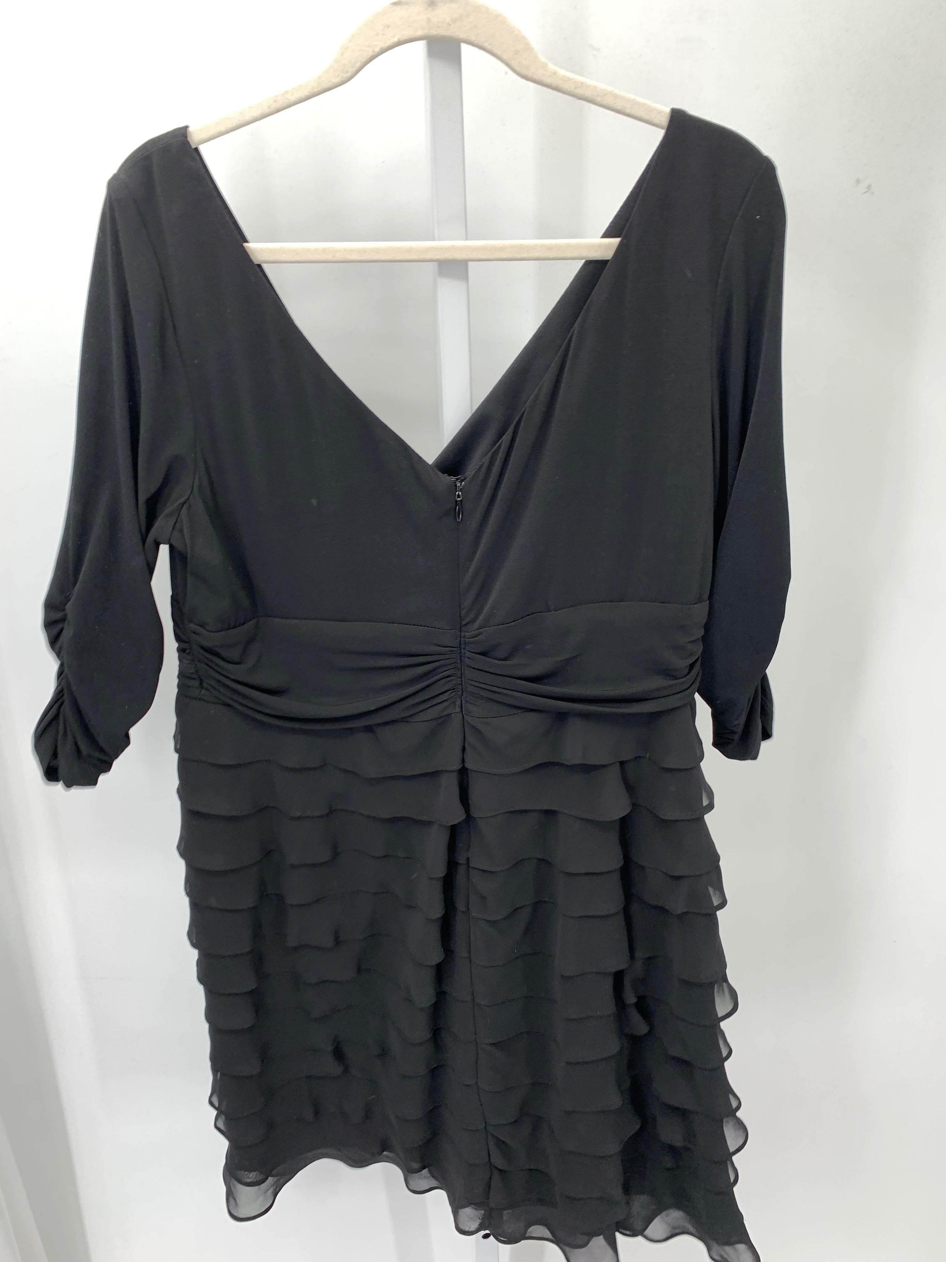 S.L. Fashions Size 16 Misses 3/4 Sleeve Dress