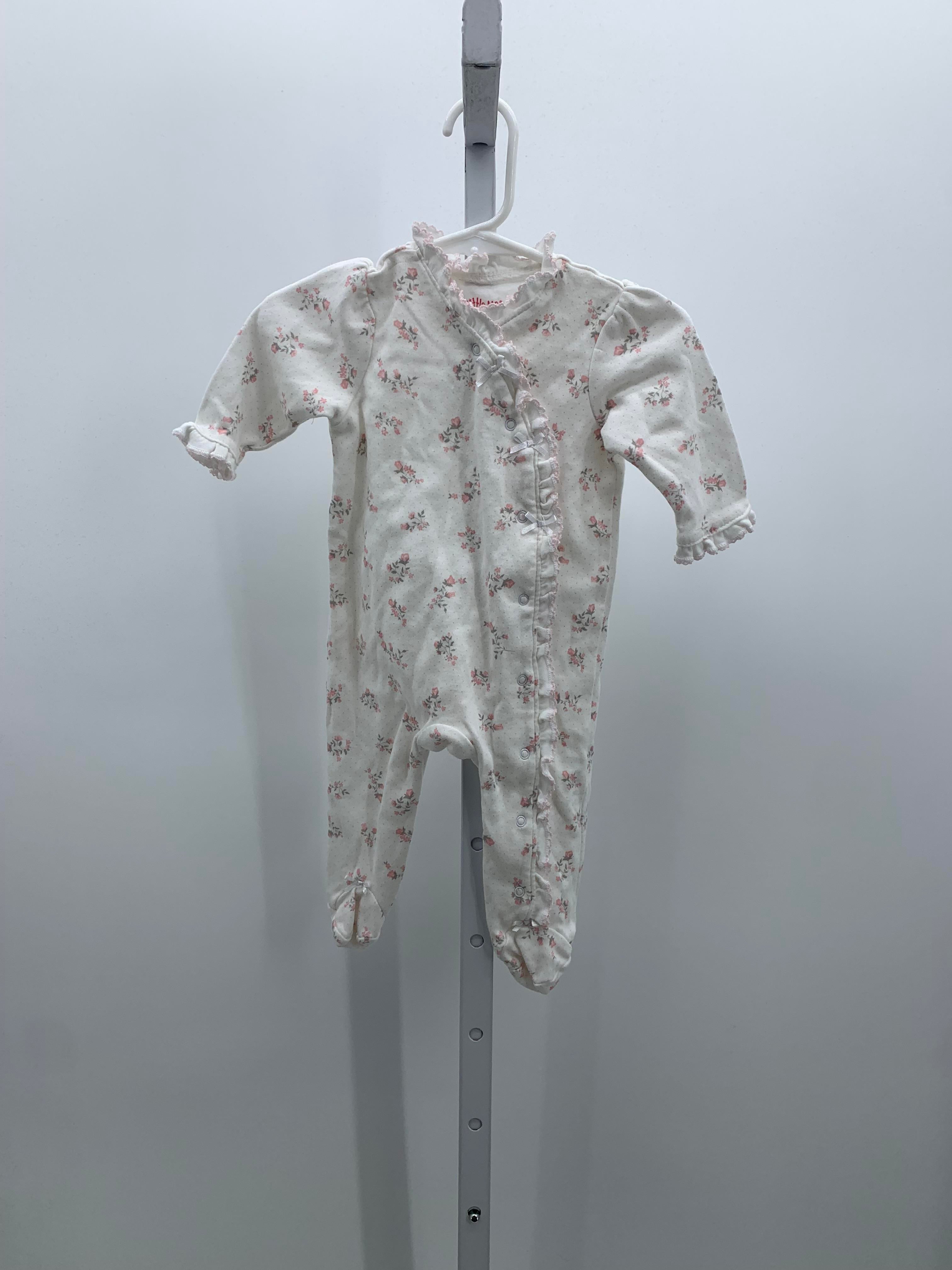 Little Me Size 6 Months Girls Long Slv. Romper