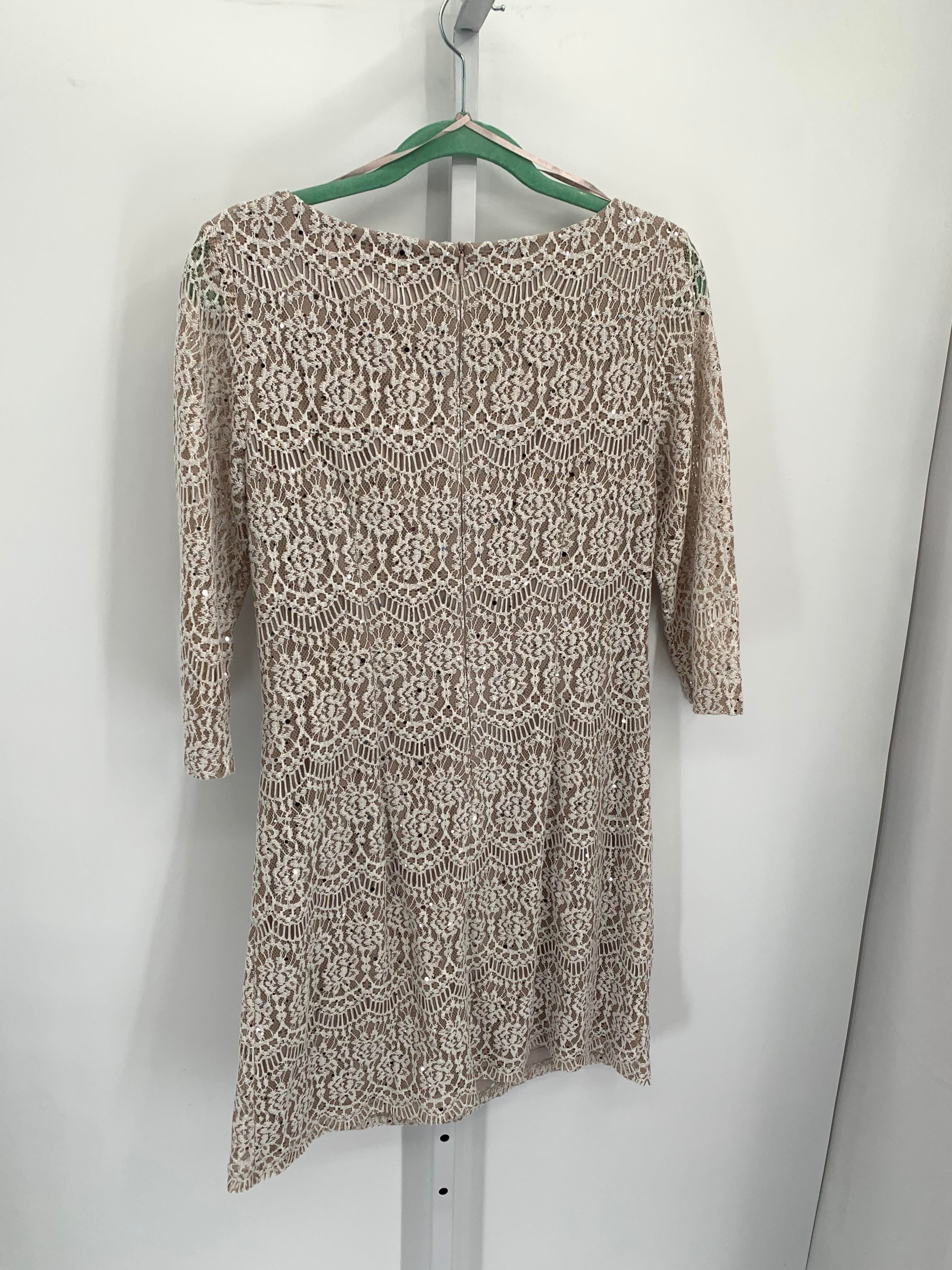 Jessica Howard Size 12 Misses 3/4 Sleeve Dress