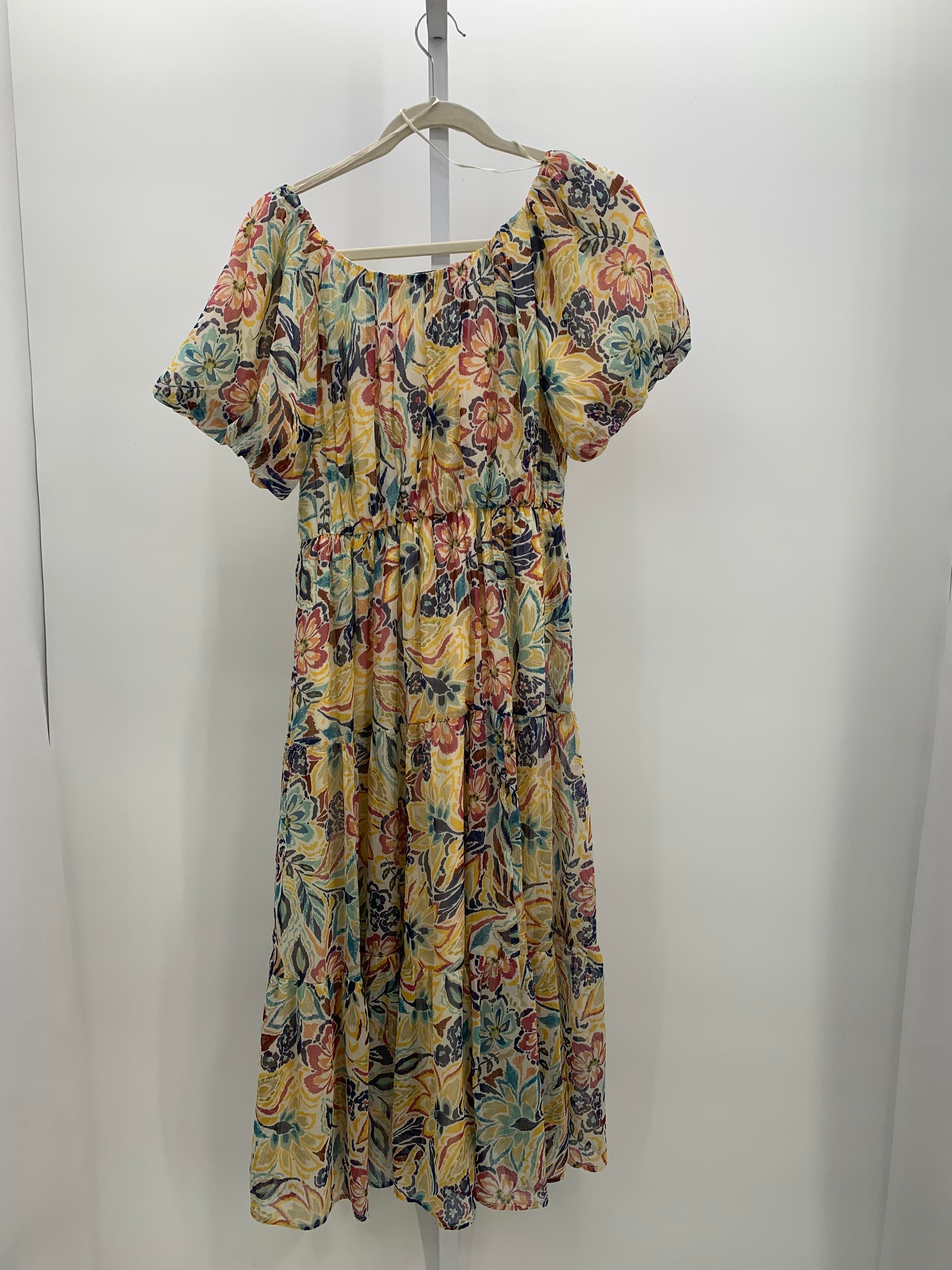 Size Small Misses Short Sleeve Dress